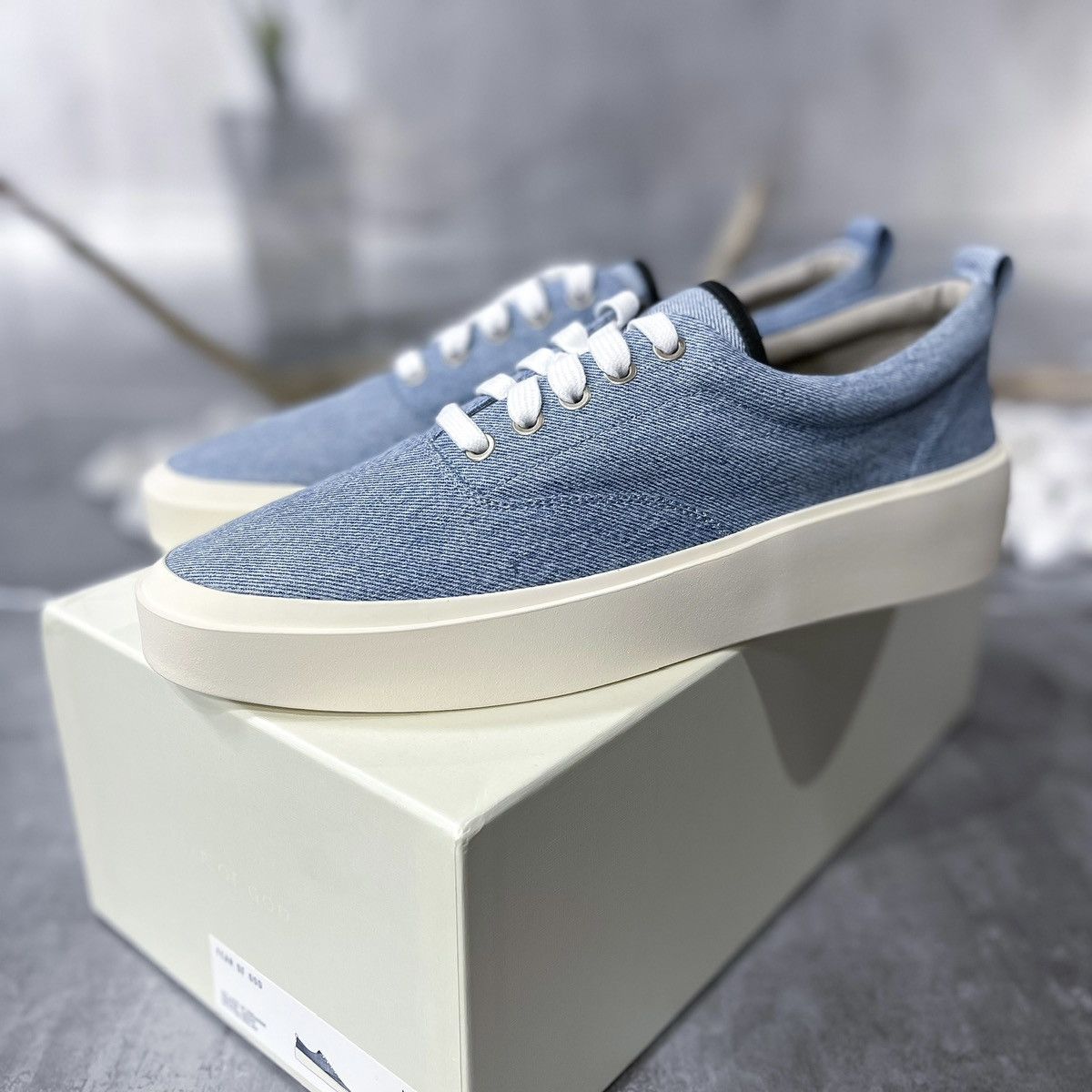 Fear of God Fear of God Vintage Indigo 101 Sneakers | Grailed