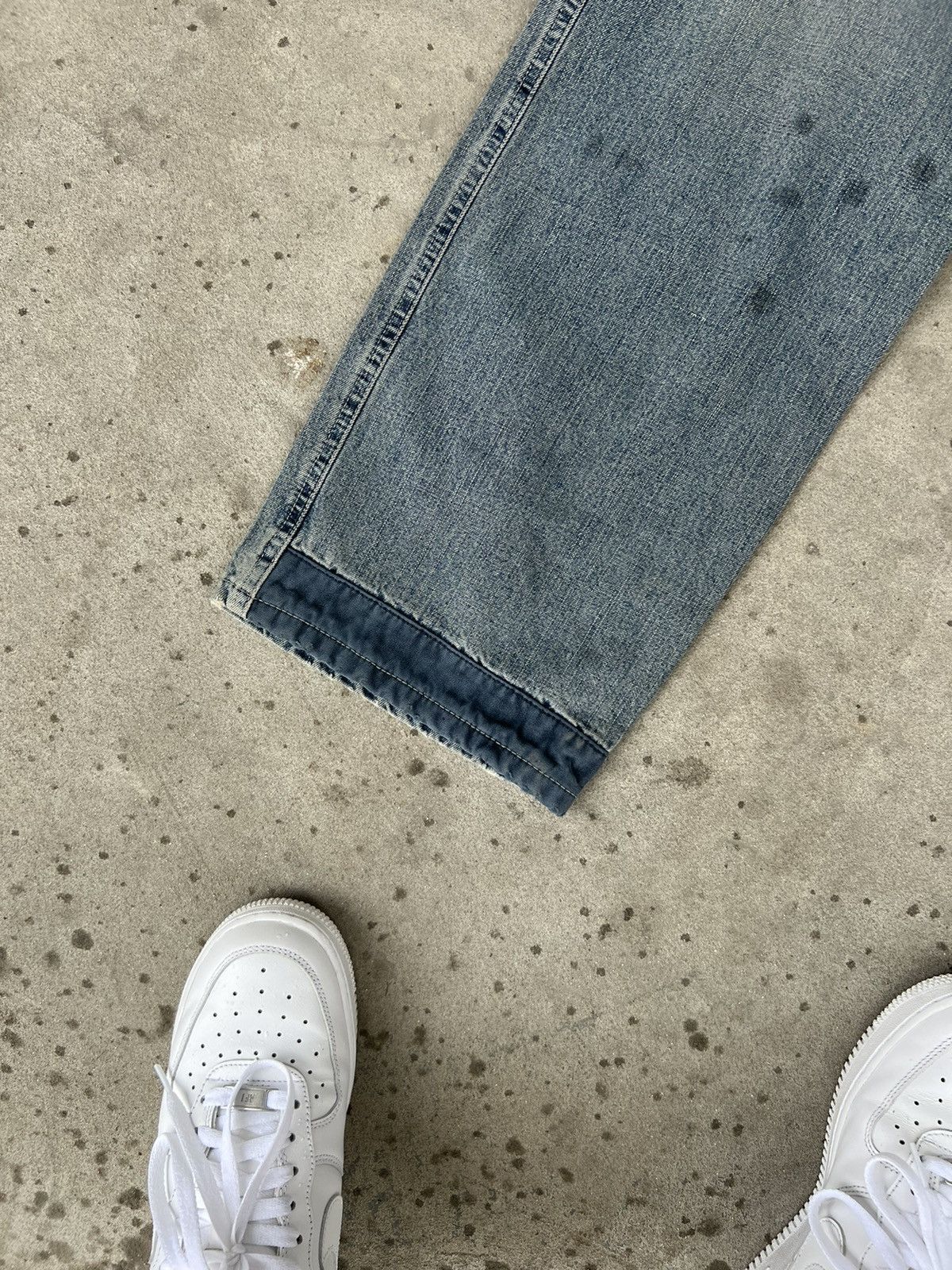Japanese Brand Vintage Jet Lag Double Knee Jeans Size US 29 - 11 Thumbnail