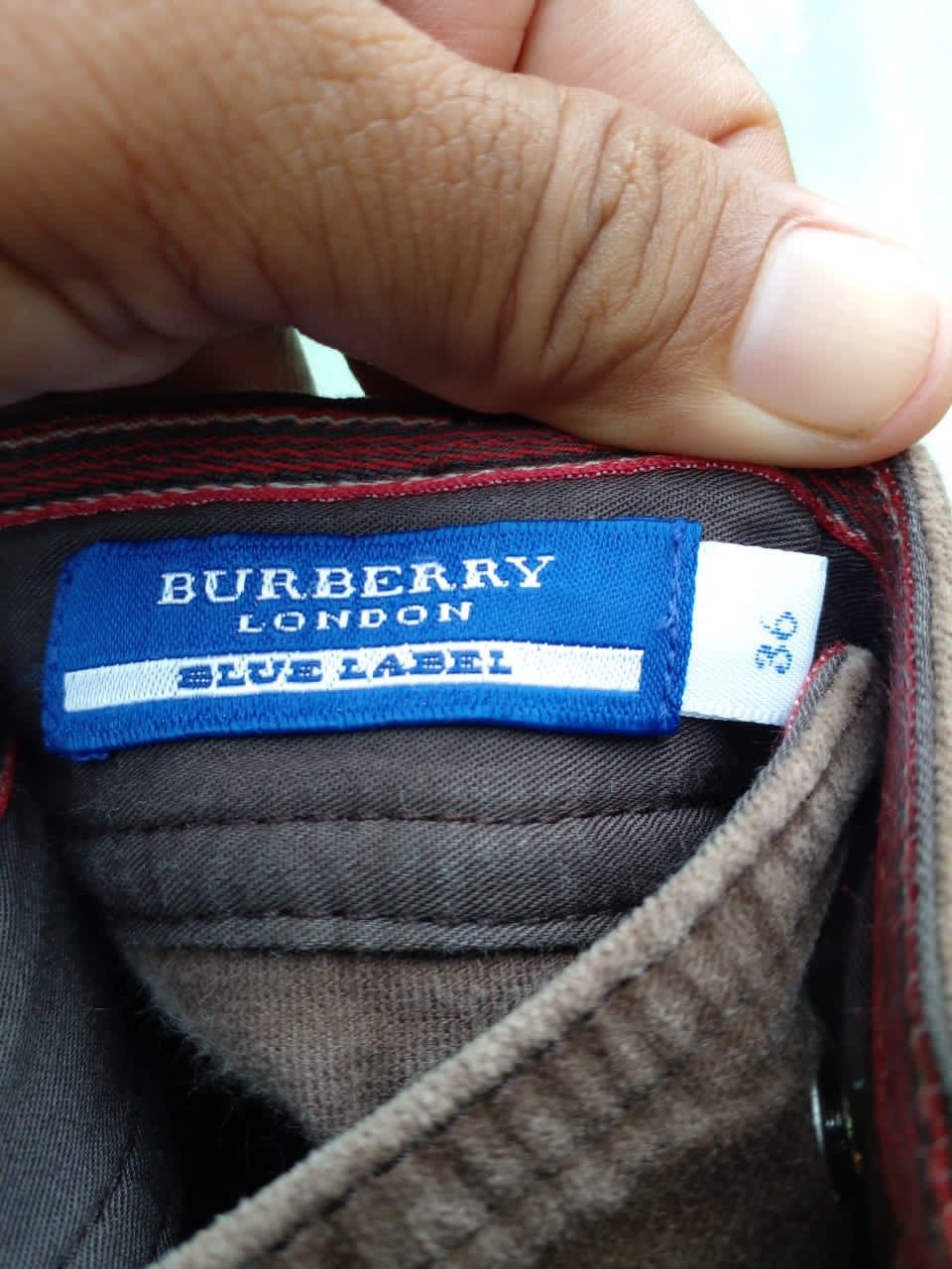 Burberry PANTS CARGO BURBERRY Size 29" - 3 Thumbnail