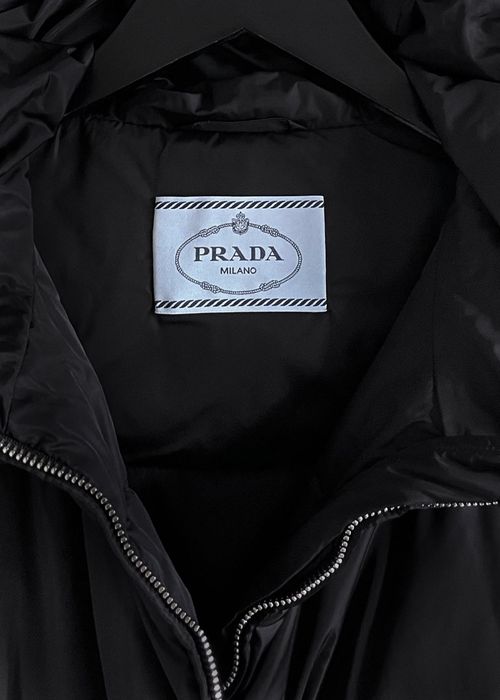 Prada: Black Re-Nylon Down Jacket