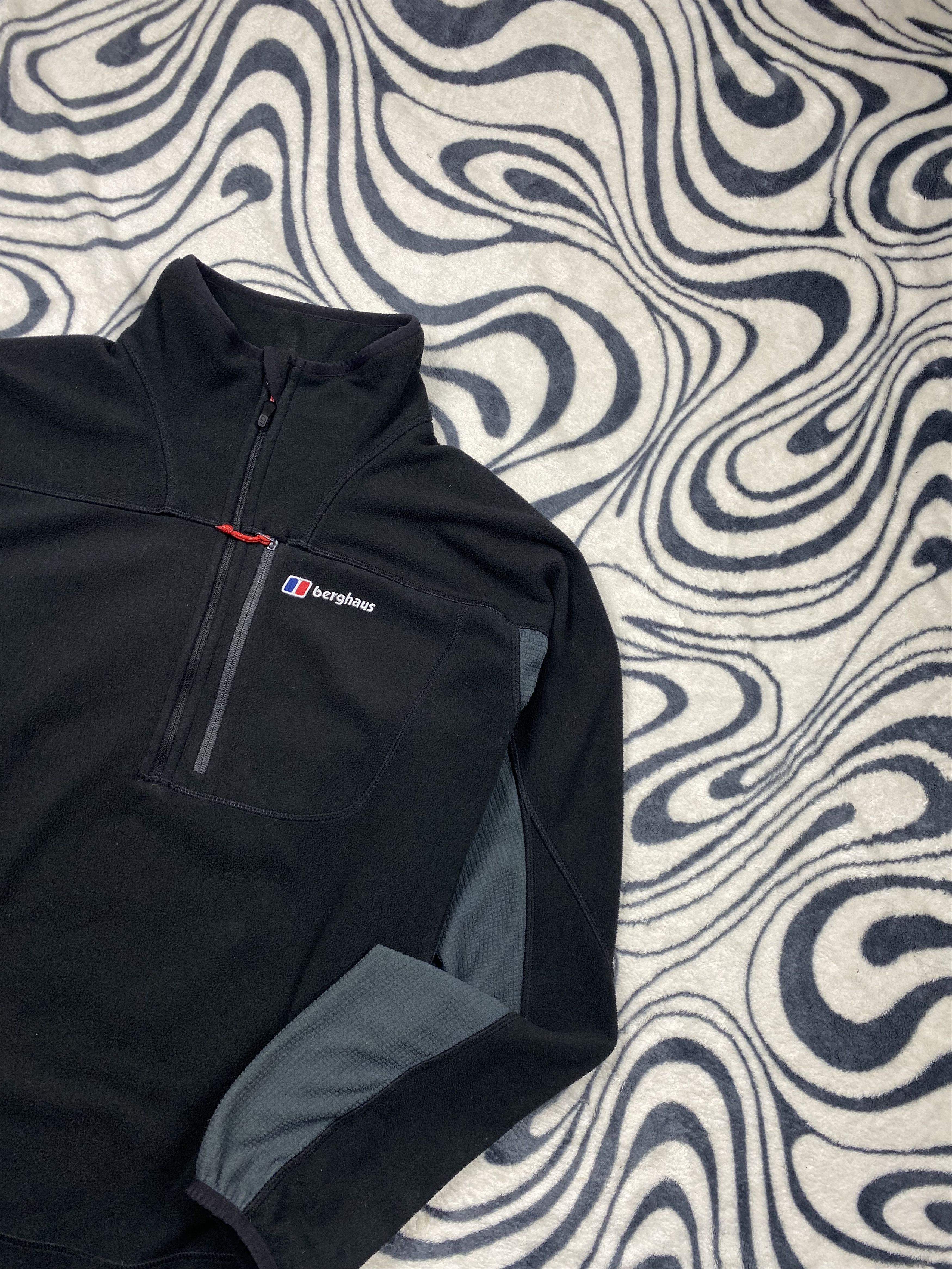 Berghaus Berghaus Mens Quarter Zip Fleece Jacket Size US XL / EU 56 / 4 - 2 Thumbnail
