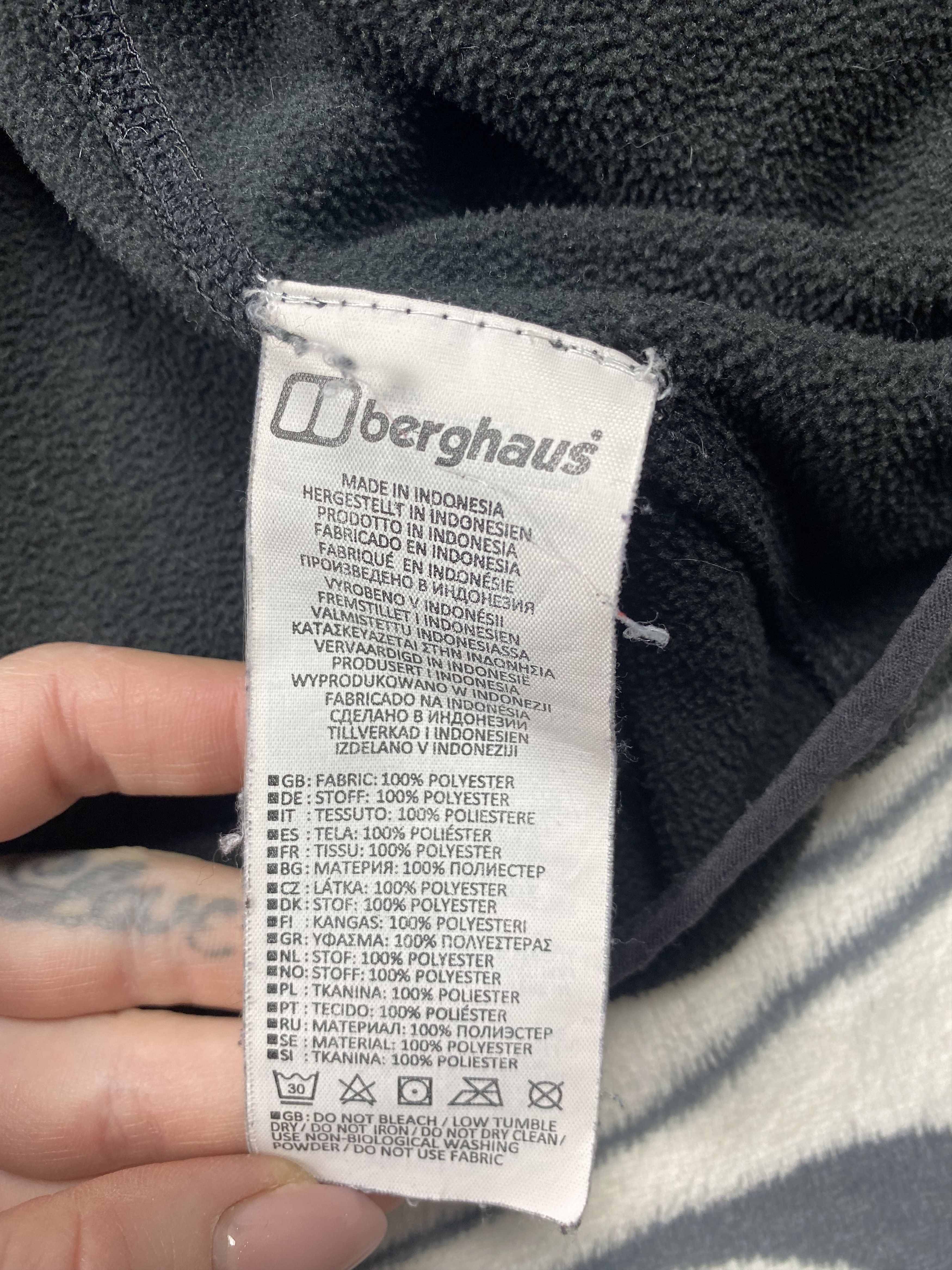 Berghaus Berghaus Mens Quarter Zip Fleece Jacket Size US XL / EU 56 / 4 - 6 Thumbnail