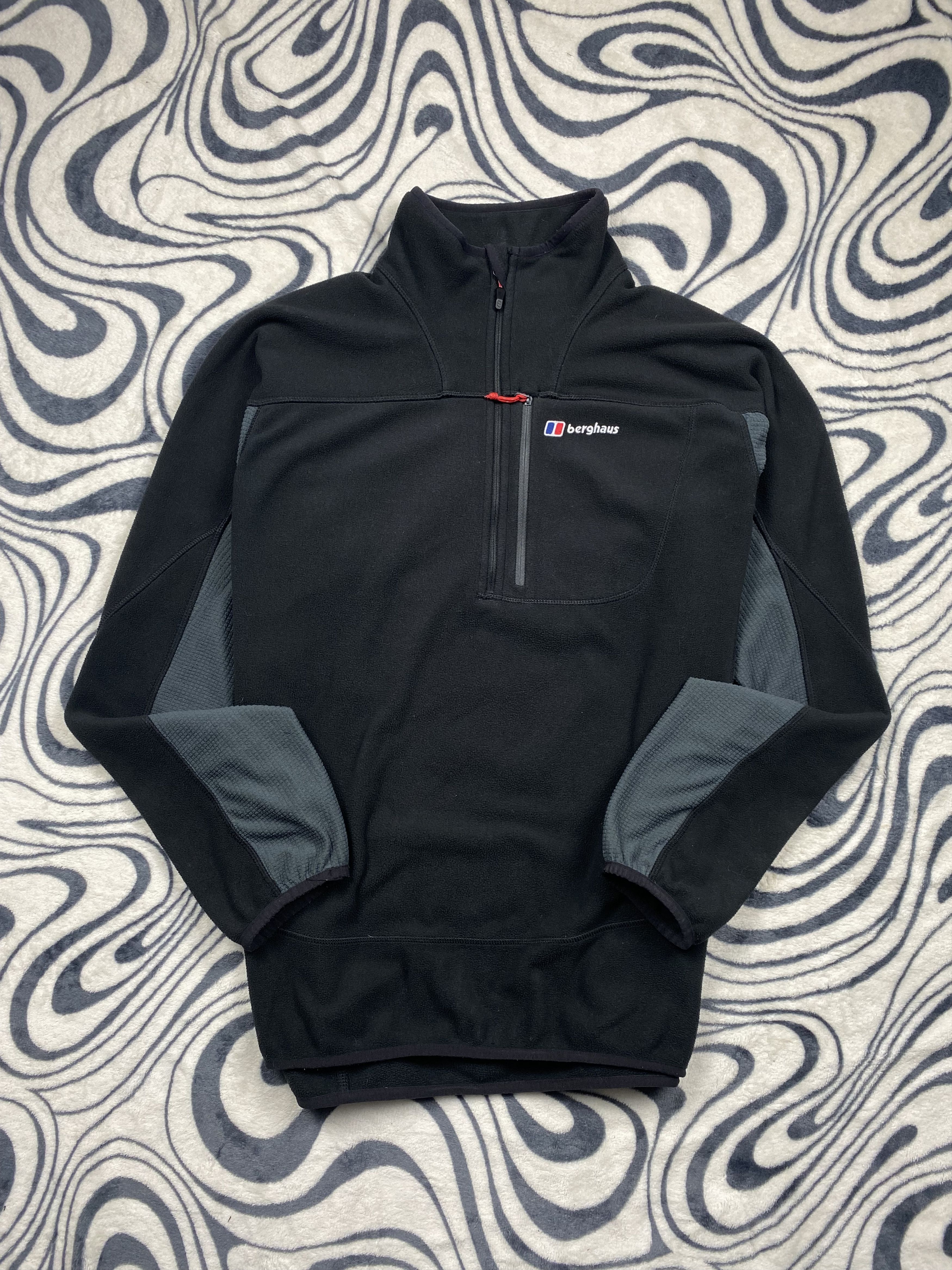 Berghaus Berghaus Mens Quarter Zip Fleece Jacket Size US XL / EU 56 / 4 - 1 Thumbnail