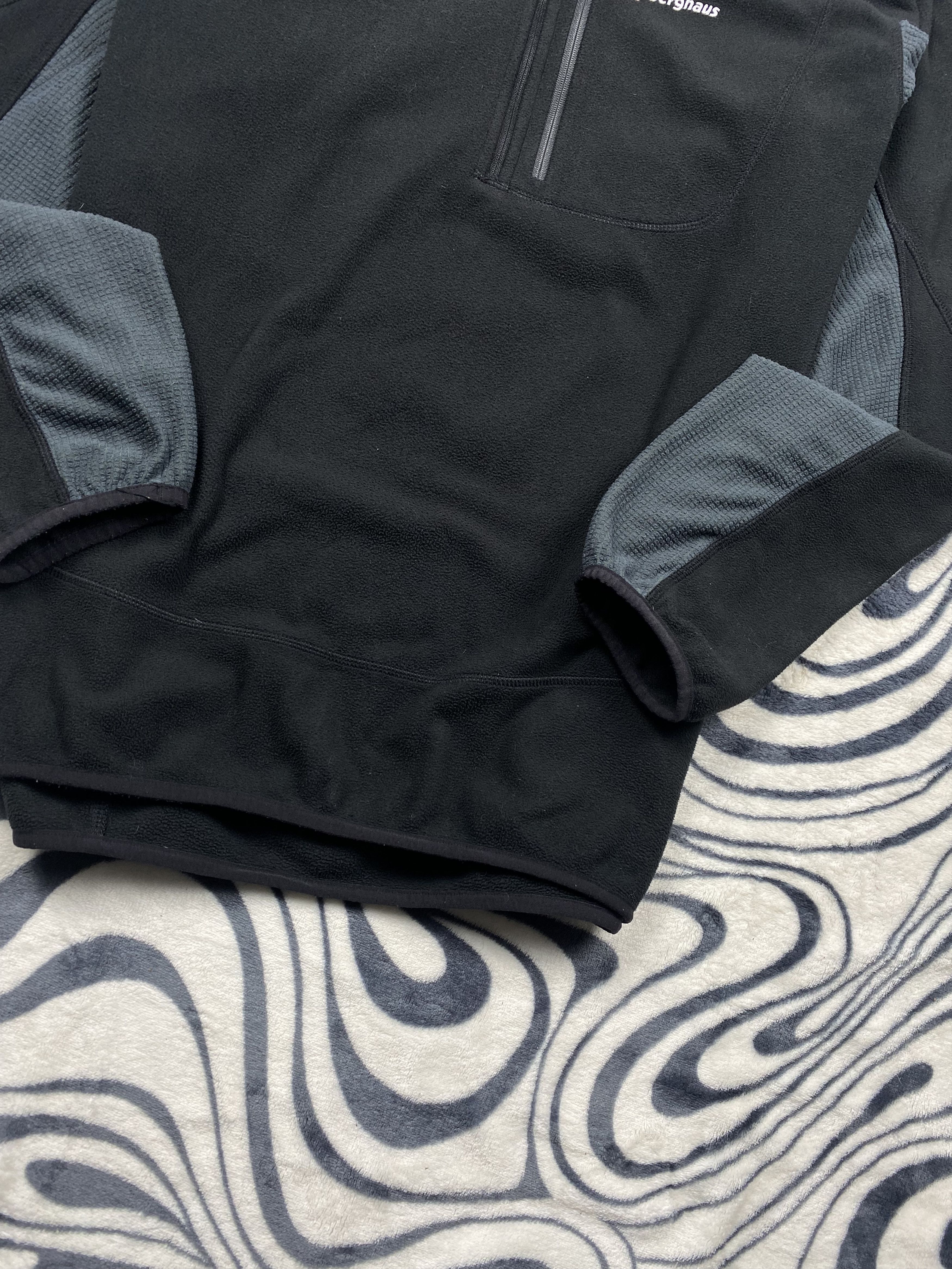 Berghaus Berghaus Mens Quarter Zip Fleece Jacket Size US XL / EU 56 / 4 - 3 Thumbnail