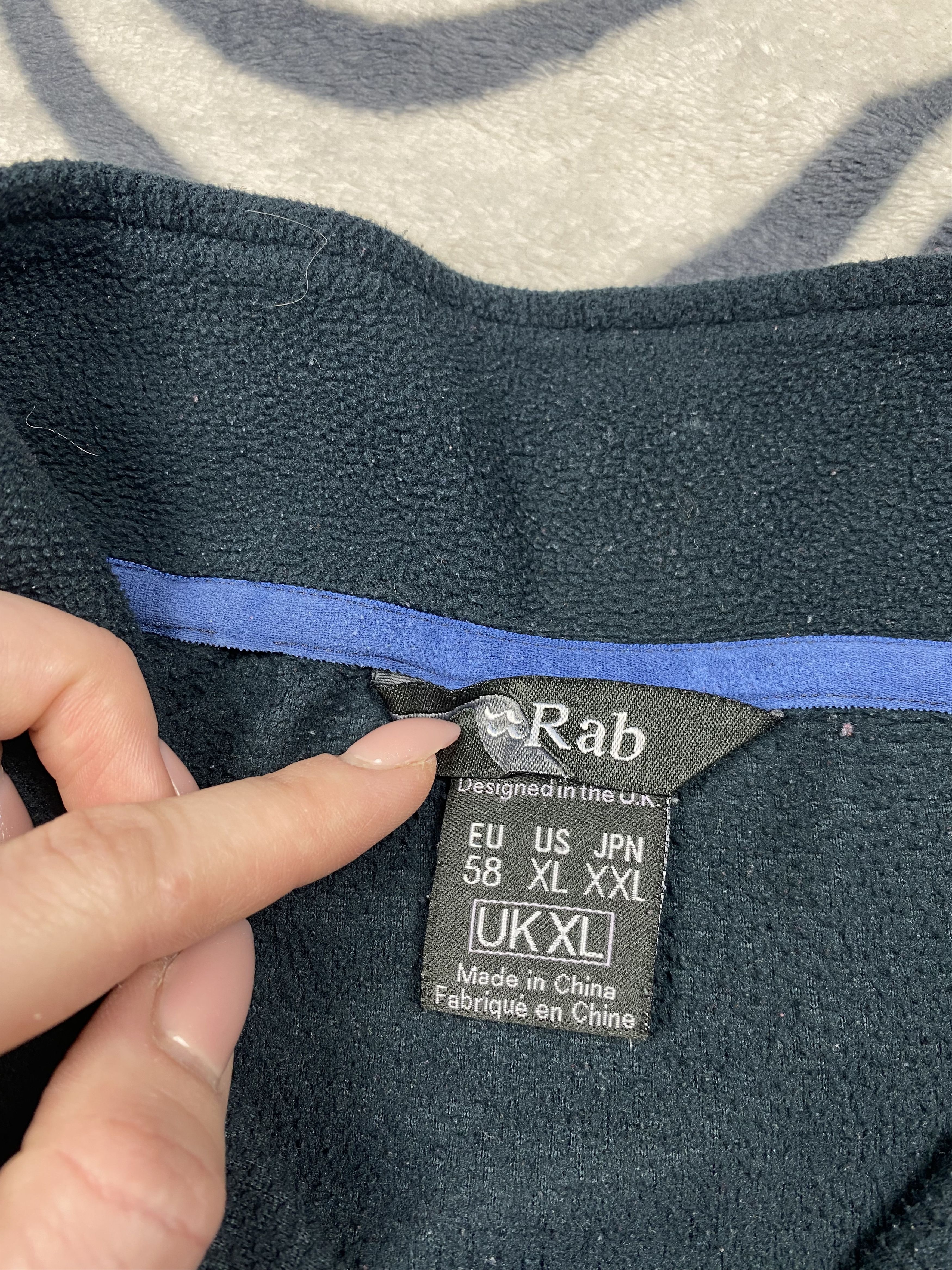 Rab Rab Mens Quarter Zip Fleece Jacket Size US XL / EU 56 / 4 - 6 Thumbnail