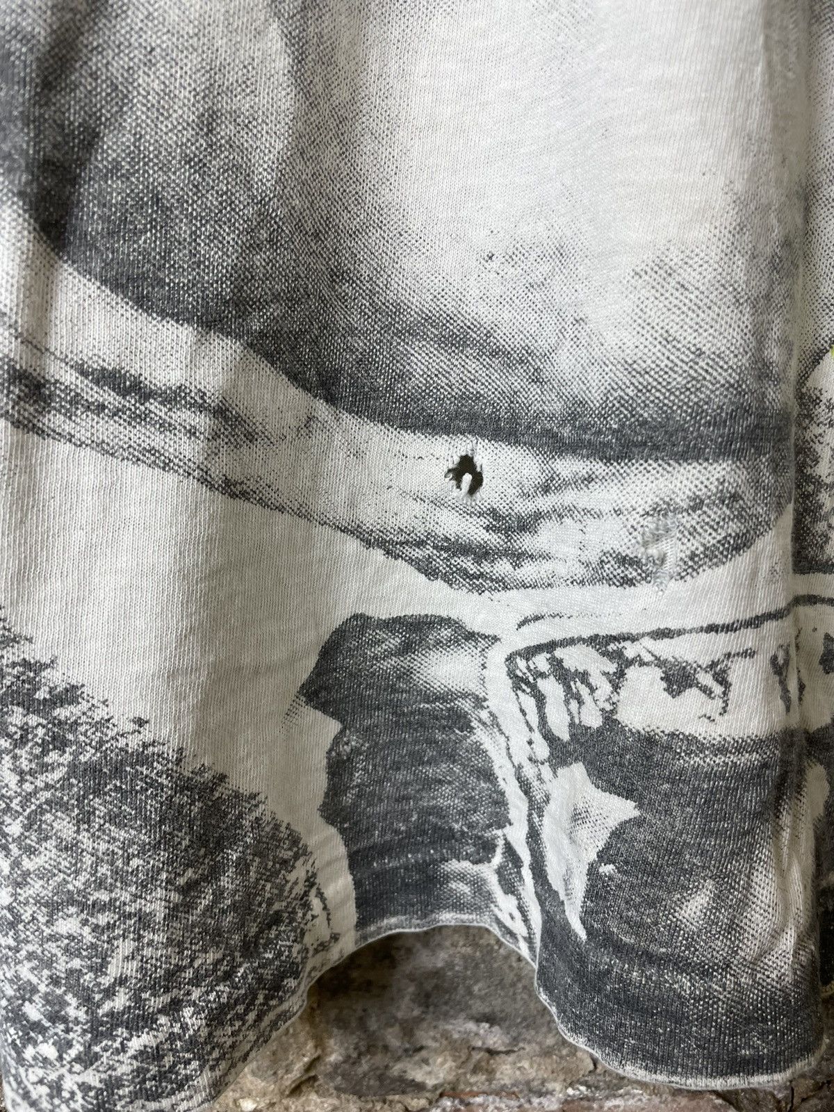 Vintage Vintage 90s Malcom X All over print Tee - XL Size US XL / EU 56 / 4 - 10 Thumbnail