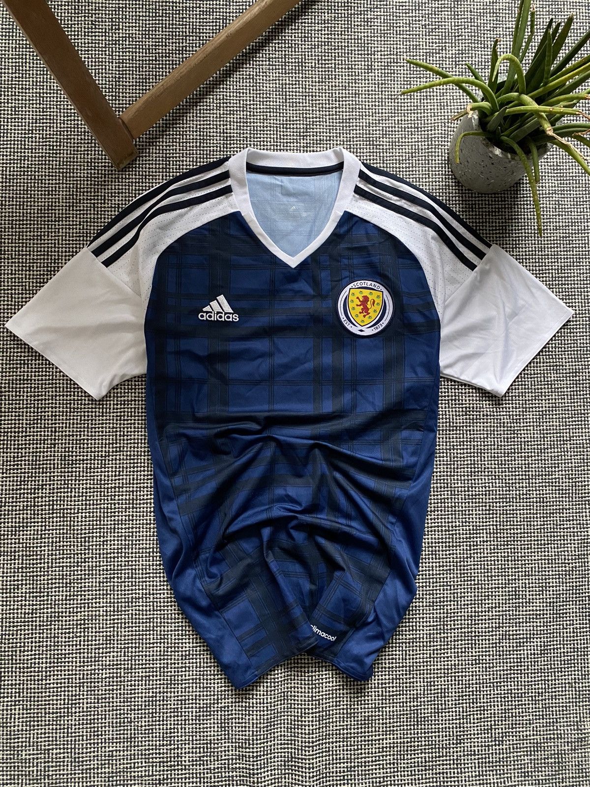 Adidas × Vintage Vintage adidas soccer jersey Scotland Size US M / EU 48-50 / 2 - 1 Thumbnail