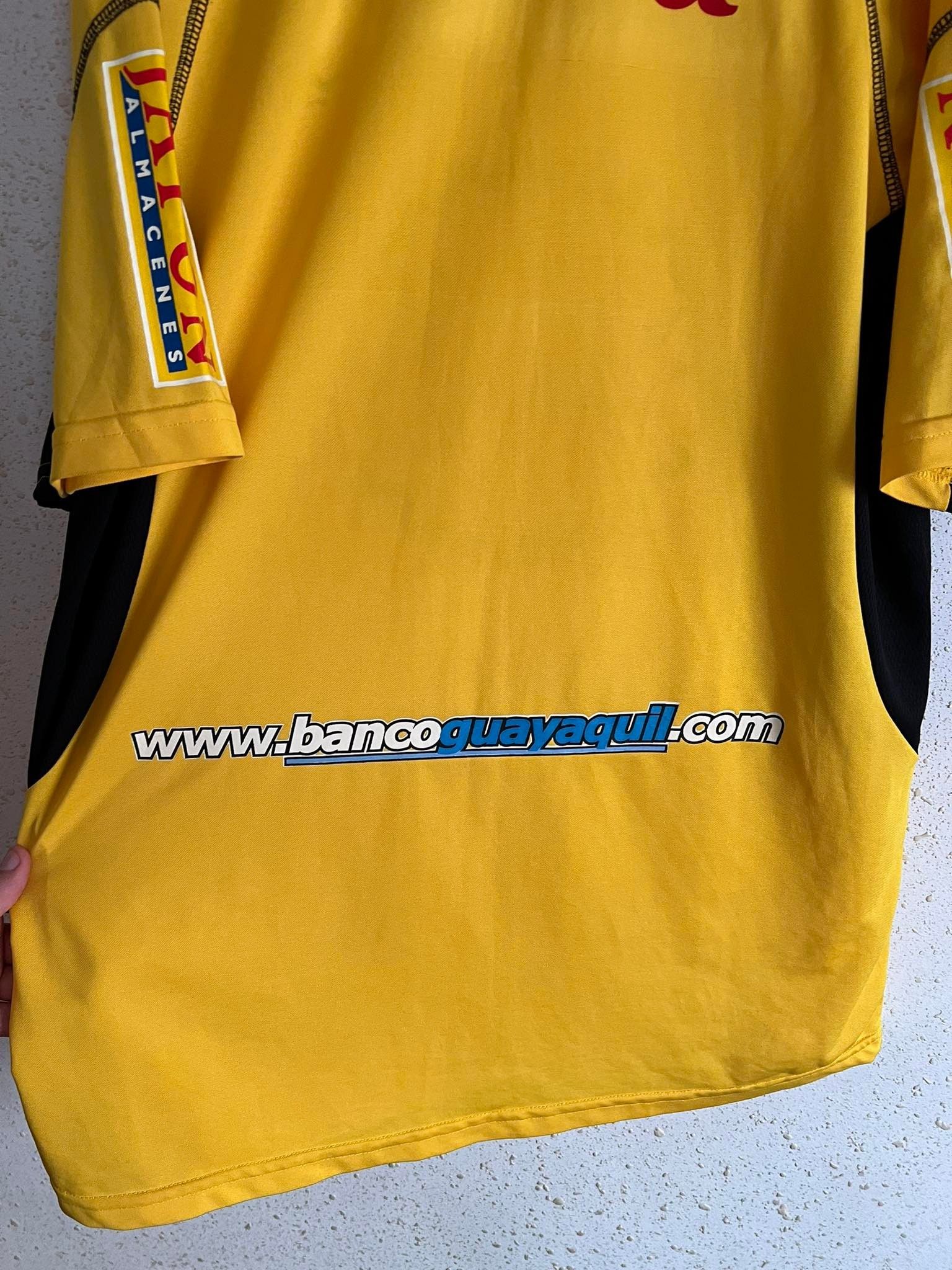 Vintage Barcelona SC (Ecuador) 2003 Home Shirt MARATHON Size US M / EU 48-50 / 2 - 6 Thumbnail
