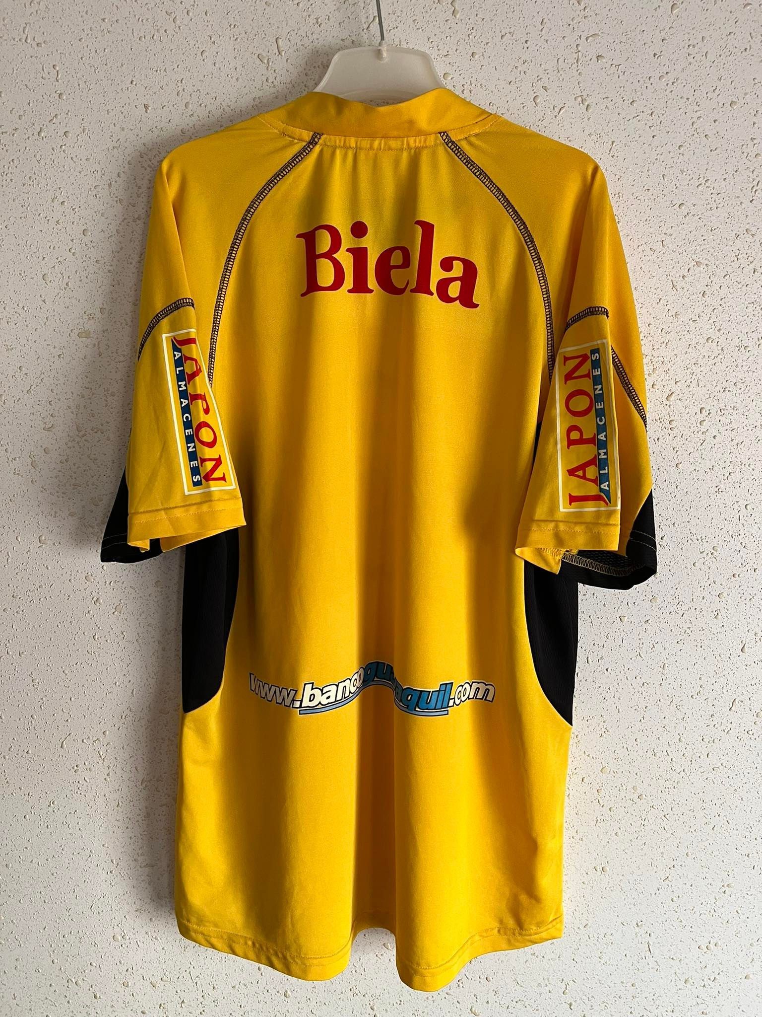 Vintage Barcelona SC (Ecuador) 2003 Home Shirt MARATHON Size US M / EU 48-50 / 2 - 2 Thumbnail