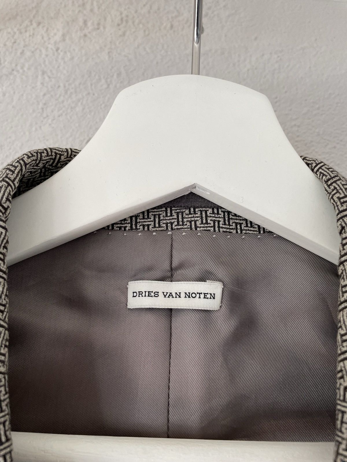 Dries Van Noten Patterned Blazer Jacket Size US S / EU 44-46 / 1 - 7 Thumbnail