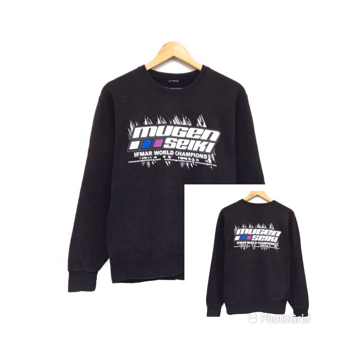 Honda × Sports Specialties Vintage Mugen Seiki Racing Team Sweatshirt Size US M / EU 48-50 / 2 - 1 Thumbnail