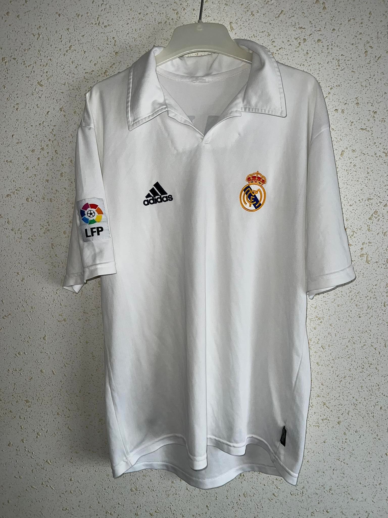 Real Madrid × Soccer Jersey × Vintage Real Madrid 2001/02 Centenary