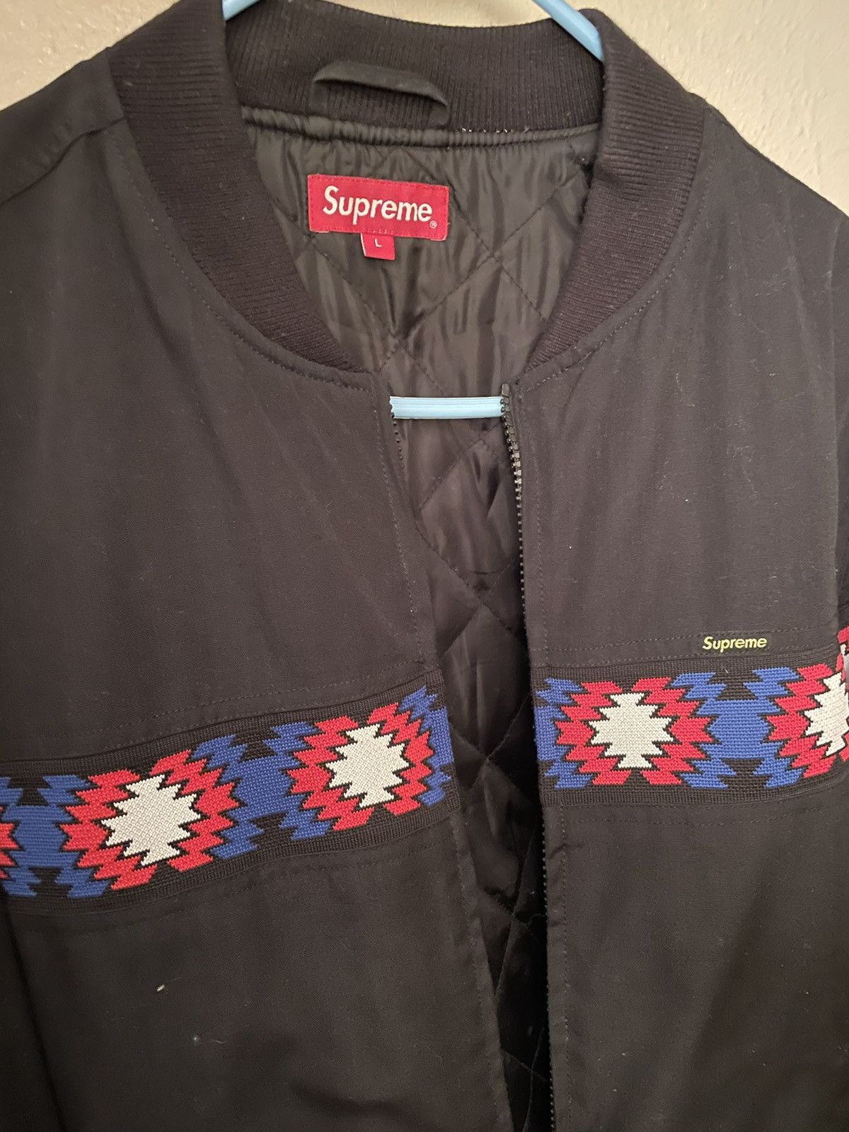 Supreme Supreme bomber Aztec jacket Size US L / EU 52-54 / 3 - 2 Thumbnail
