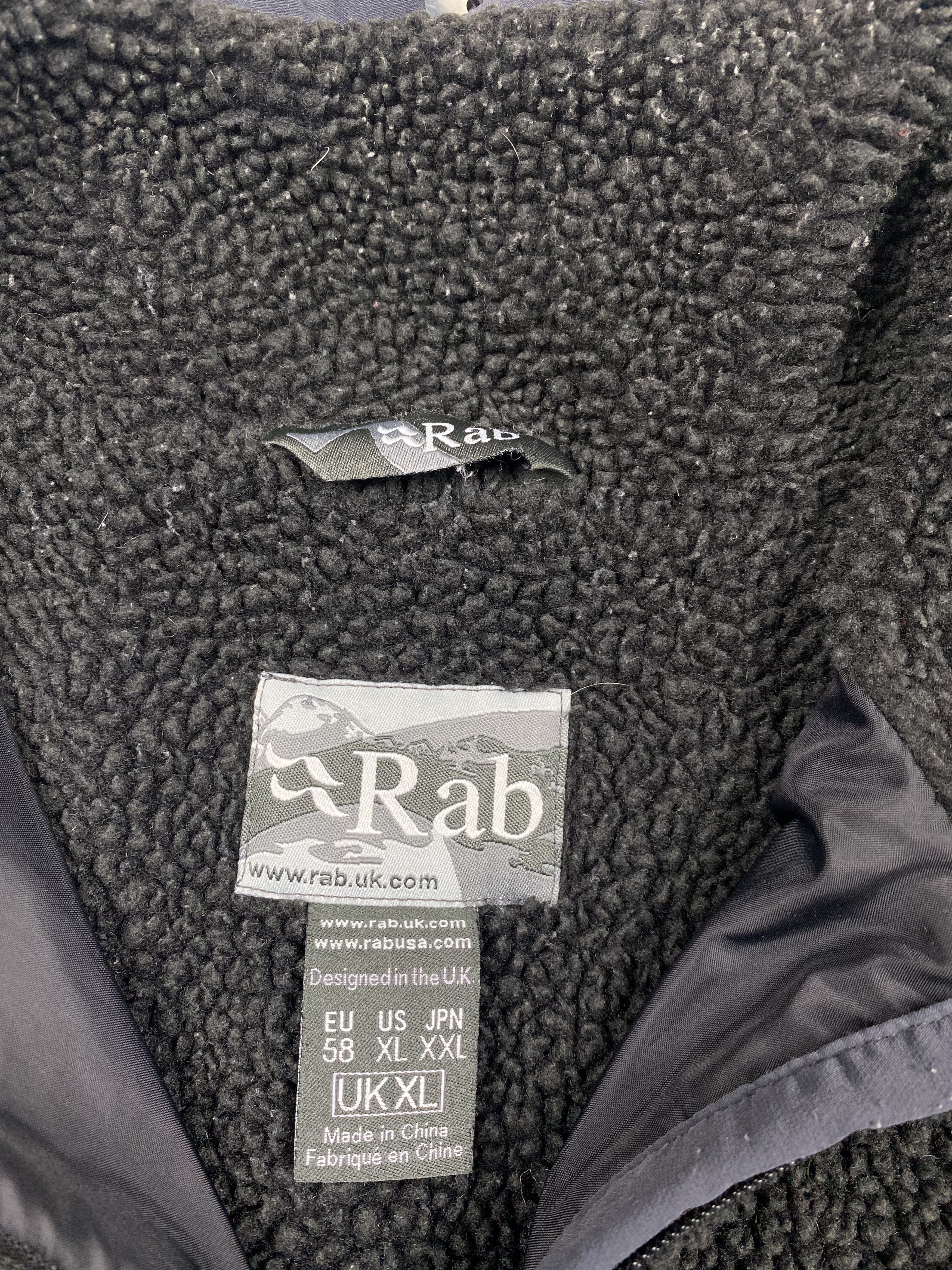 Rab Rab Vintage Mens Deep Pile Fleece Jacket Size US XL / EU 56 / 4 - 6 Thumbnail