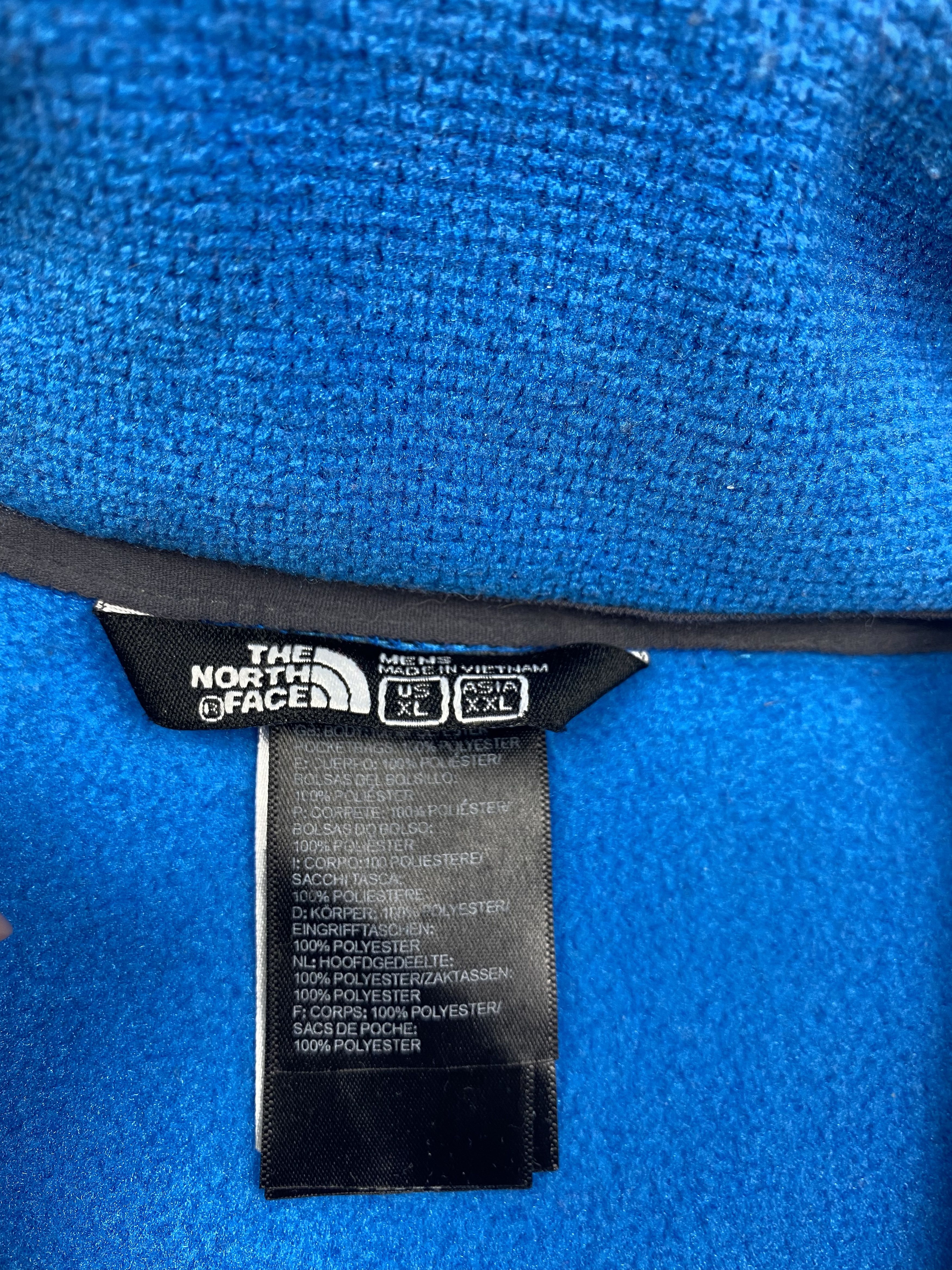 The North Face × Vintage The North Face Vintage Mens Full Zip Fleece Jacket Size US XL / EU 56 / 4 - 6 Thumbnail