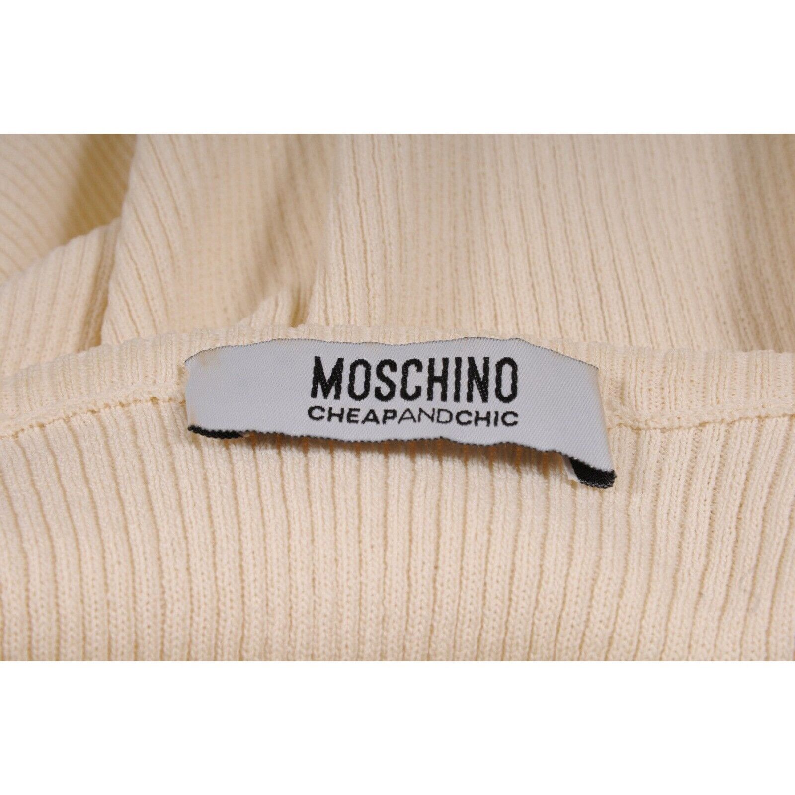 Moschino Floral Mini Dress Yellow White Rayon Size S / US 4 / IT 40 - 10 Thumbnail