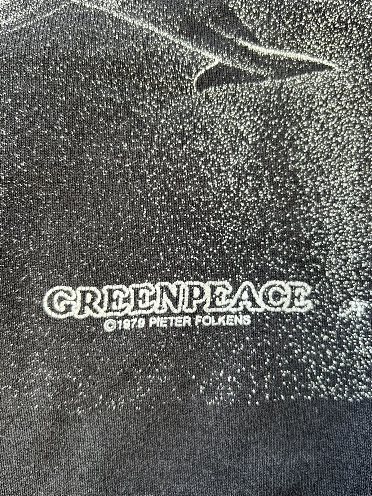 Hanes Vintage Greenpeace 1979 Dolphins Swearshirt Size US S / EU 44-46 / 1 - 7 Thumbnail