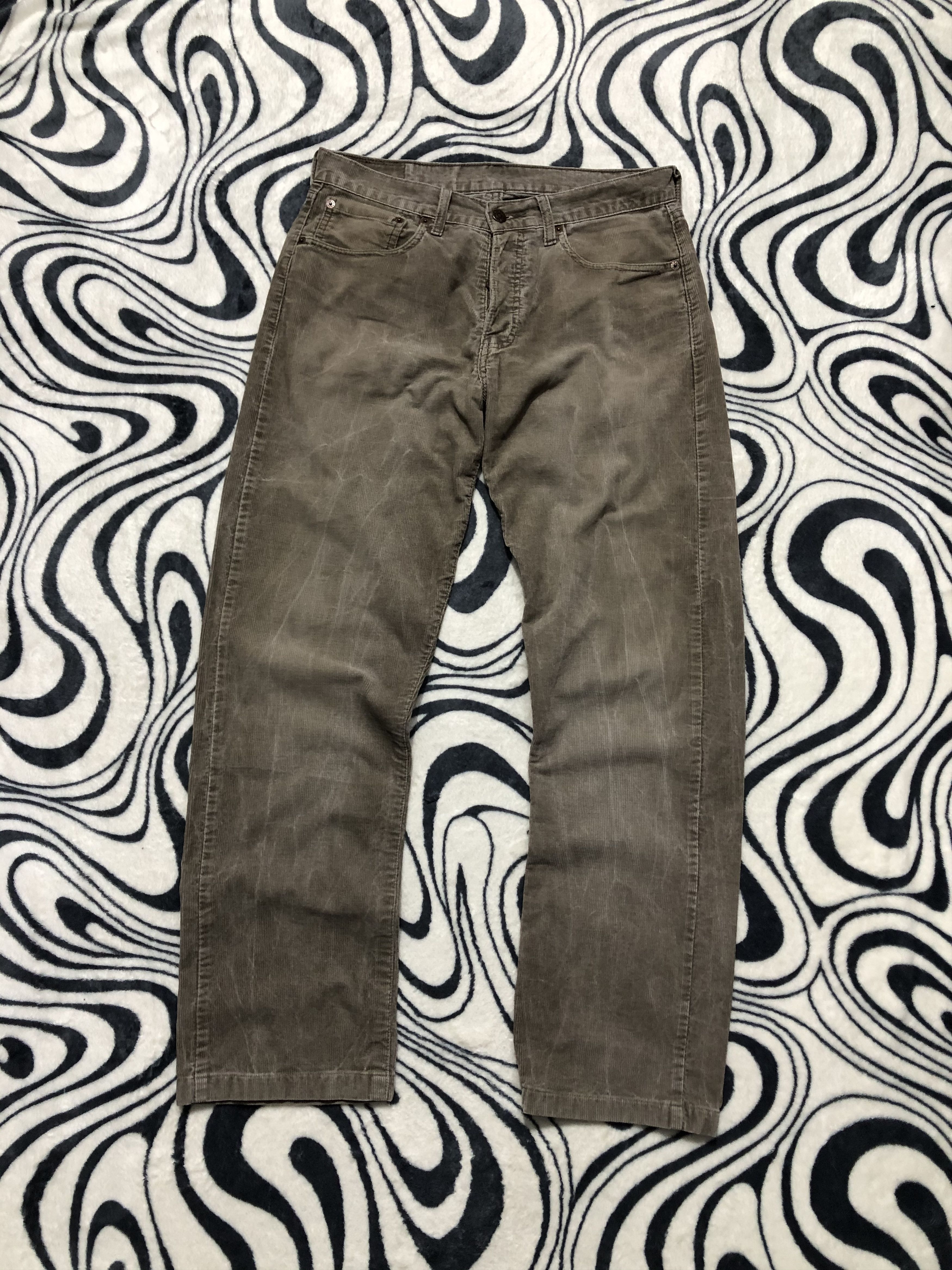 Levi's Levis 401 Vintage Mens Corduroy Jeans Denim Pants Size US 31 - 3 Thumbnail
