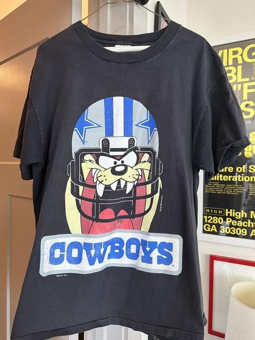 Vintage, Shirts, Vintage Dallas Cowboys X Warner Brothers Taz Shirt