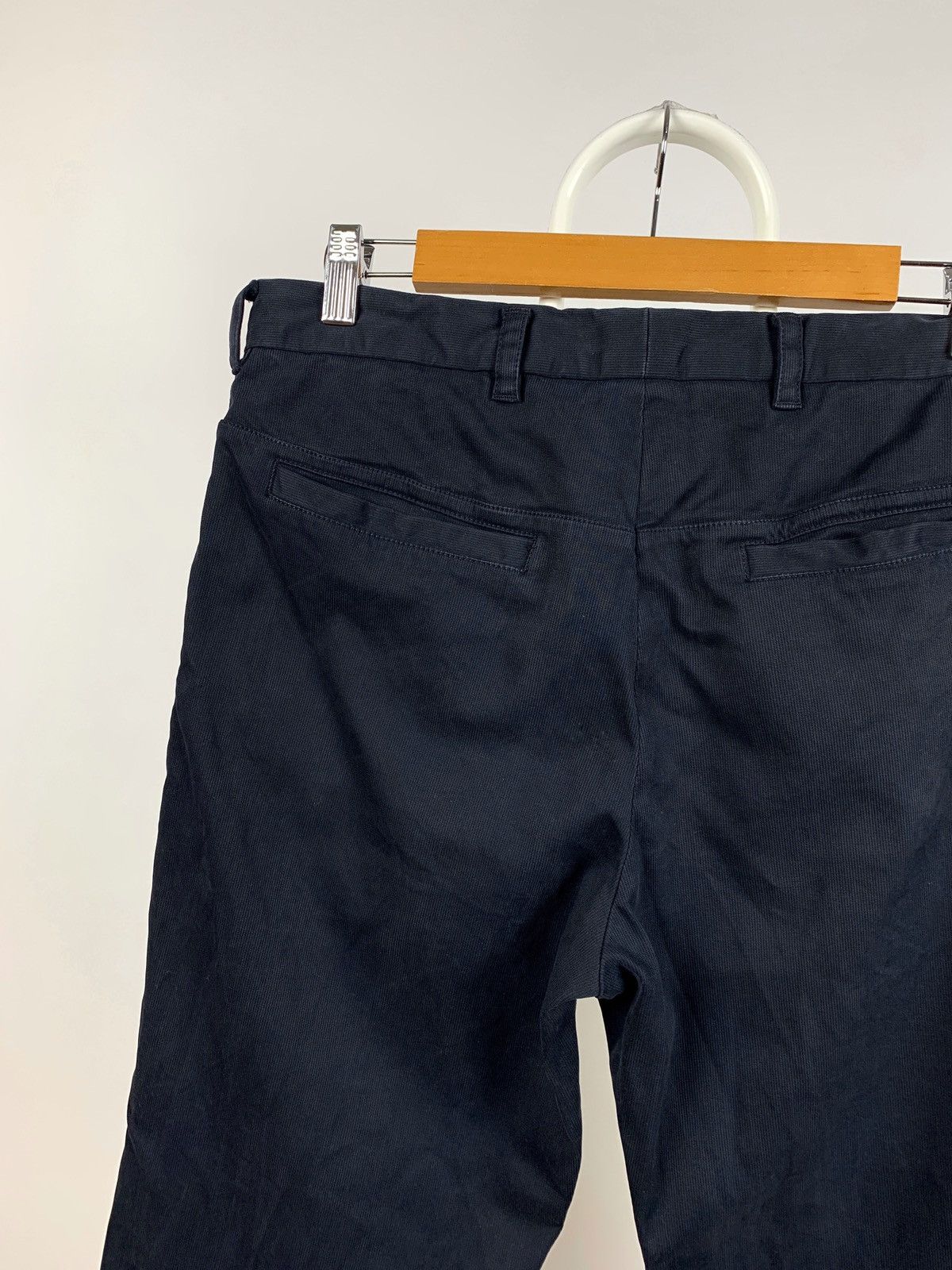 Prada Prada Navy Blue Black Tab Trousers Pants Size US 30 / EU 46 - 8 Thumbnail