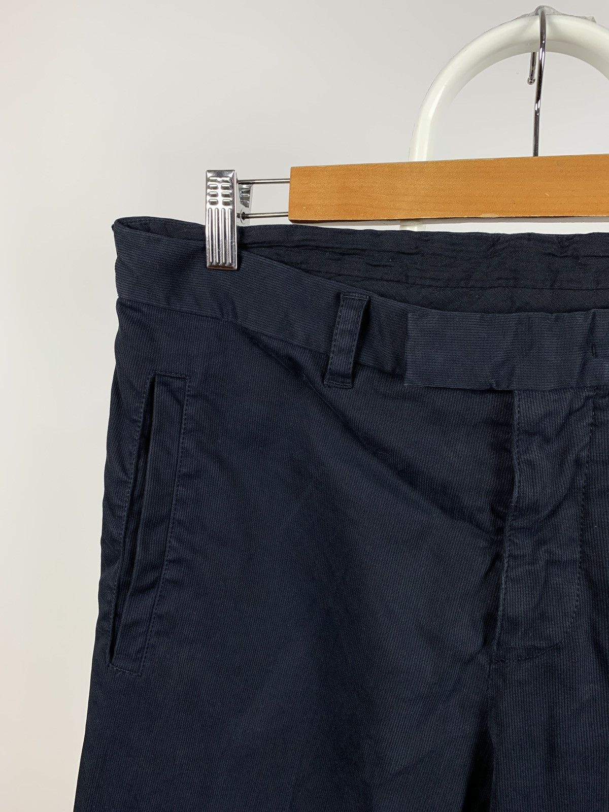 Prada Prada Navy Blue Black Tab Trousers Pants Size US 30 / EU 46 - 15 Thumbnail
