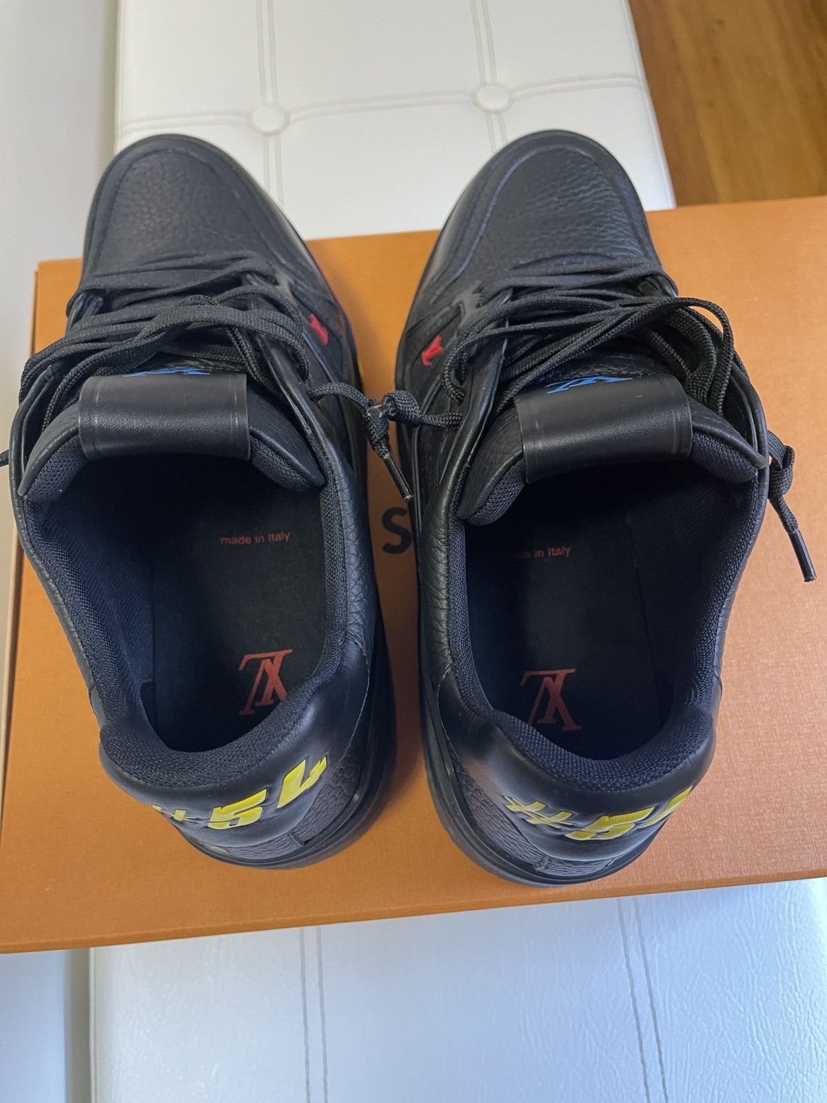 Louis Vuitton Louis Vuitton Trainer Black Signature Size US 8.5 / EU 41-42 - 5 Thumbnail