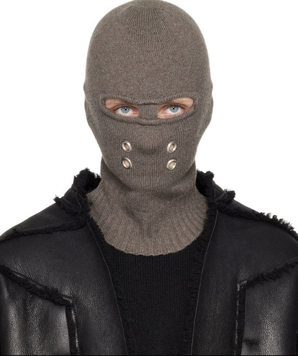 RICK OWENS GIMP BALACLAVA - FW22 • E S S A P M I|帽子 RICK OWENS GIMP BALACLAVA - FW22 • E S S A P M I|帽子