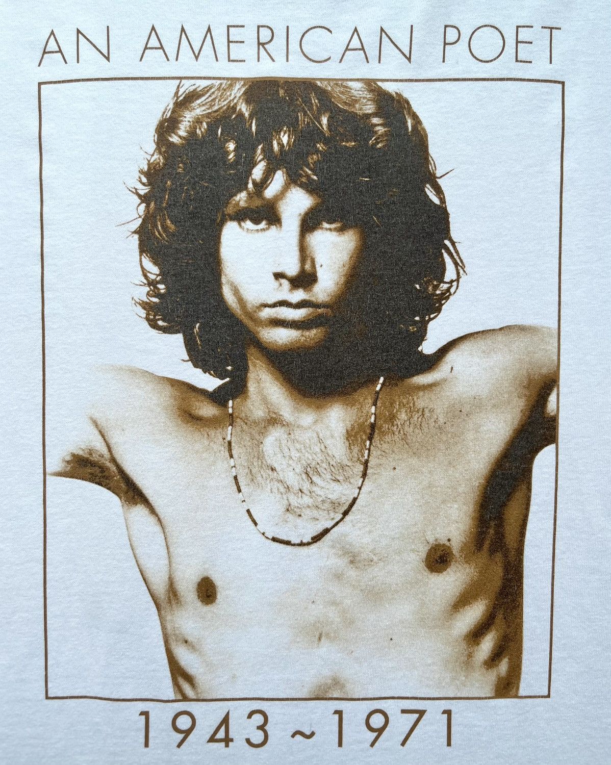 Band Tees Vintage Y2K Jim Morrison Tee (The Doors) Rare🔥 Size US M / EU 48-50 / 2 - 2 Thumbnail