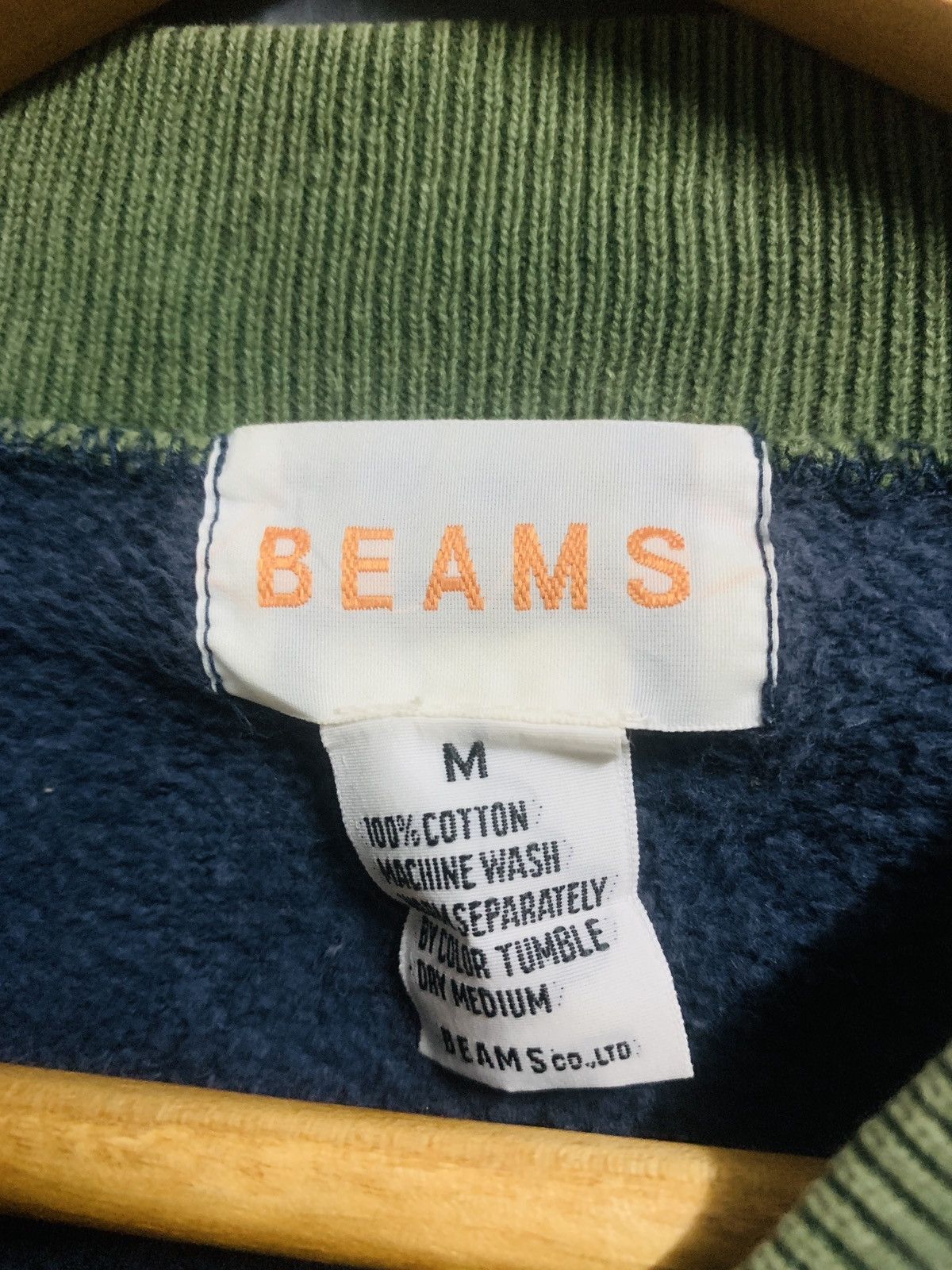 Beams Plus × Japanese Brand VINTAGE BEAMS JAPAN ZIPPER UP INDIGO VARSITY JACKET Size US M / EU 48-50 / 2 - 4 Thumbnail