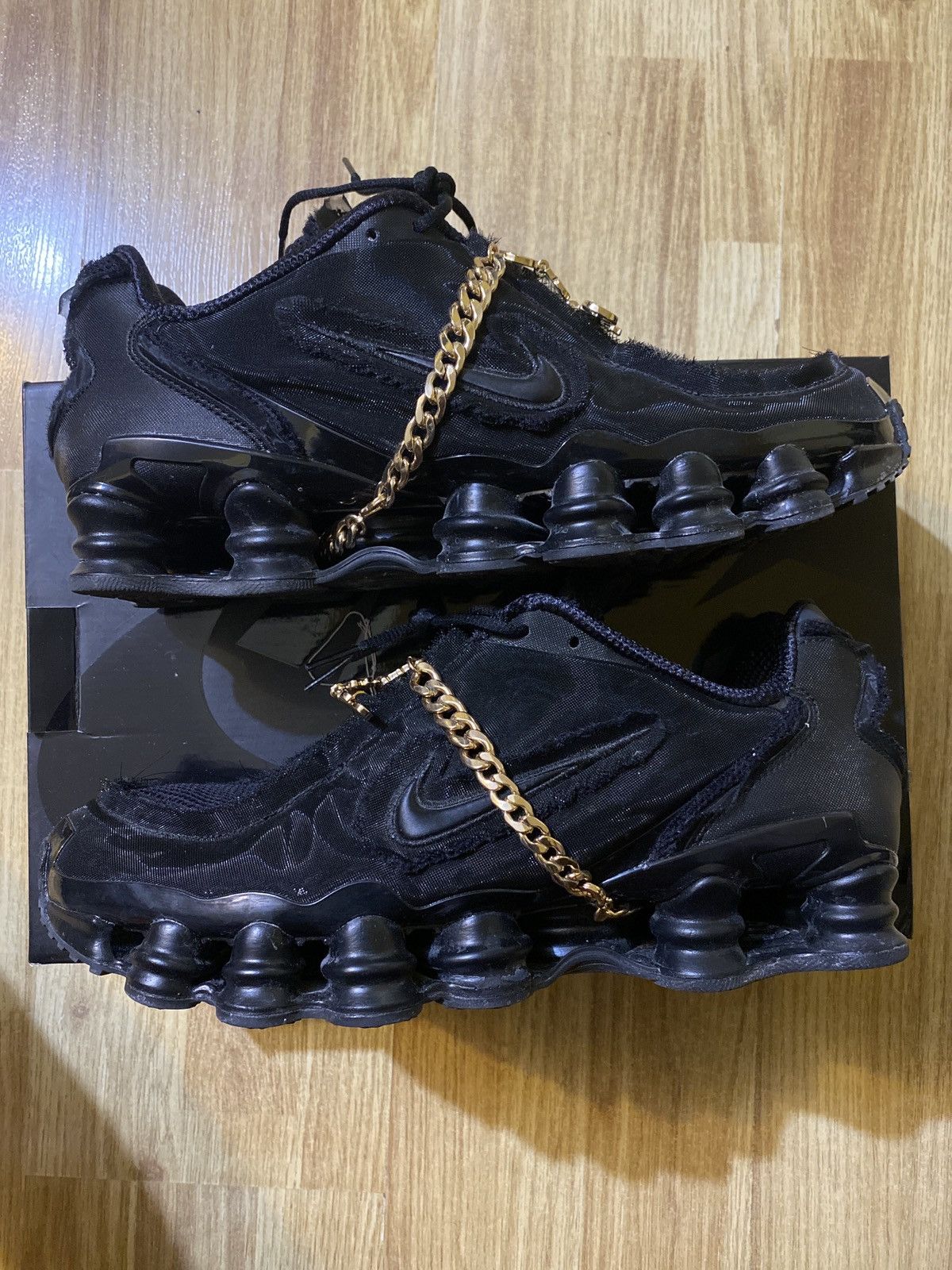 Comme des Garcons × Comme des Garcons Homme Plus × Nike COMMES DES GARÇON X NIKE SHOX Size US 10 / EU 43 - 2 Thumbnail