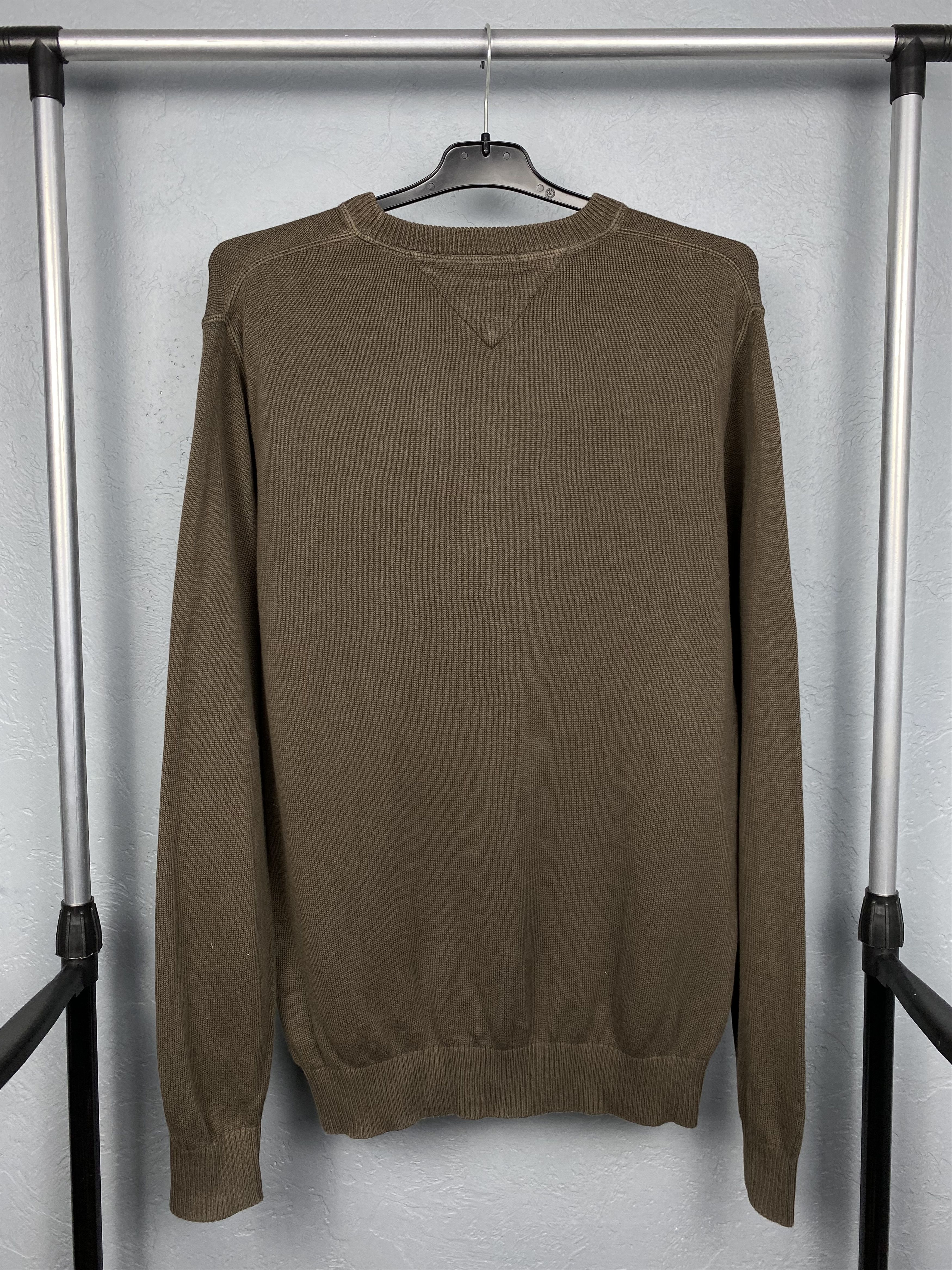 Tommy Hilfiger × Vintage Tommy Hilfiger Vintage Mens Knit Sweater Knitwear Brown Size US M / EU 48-50 / 2 - 6 Thumbnail