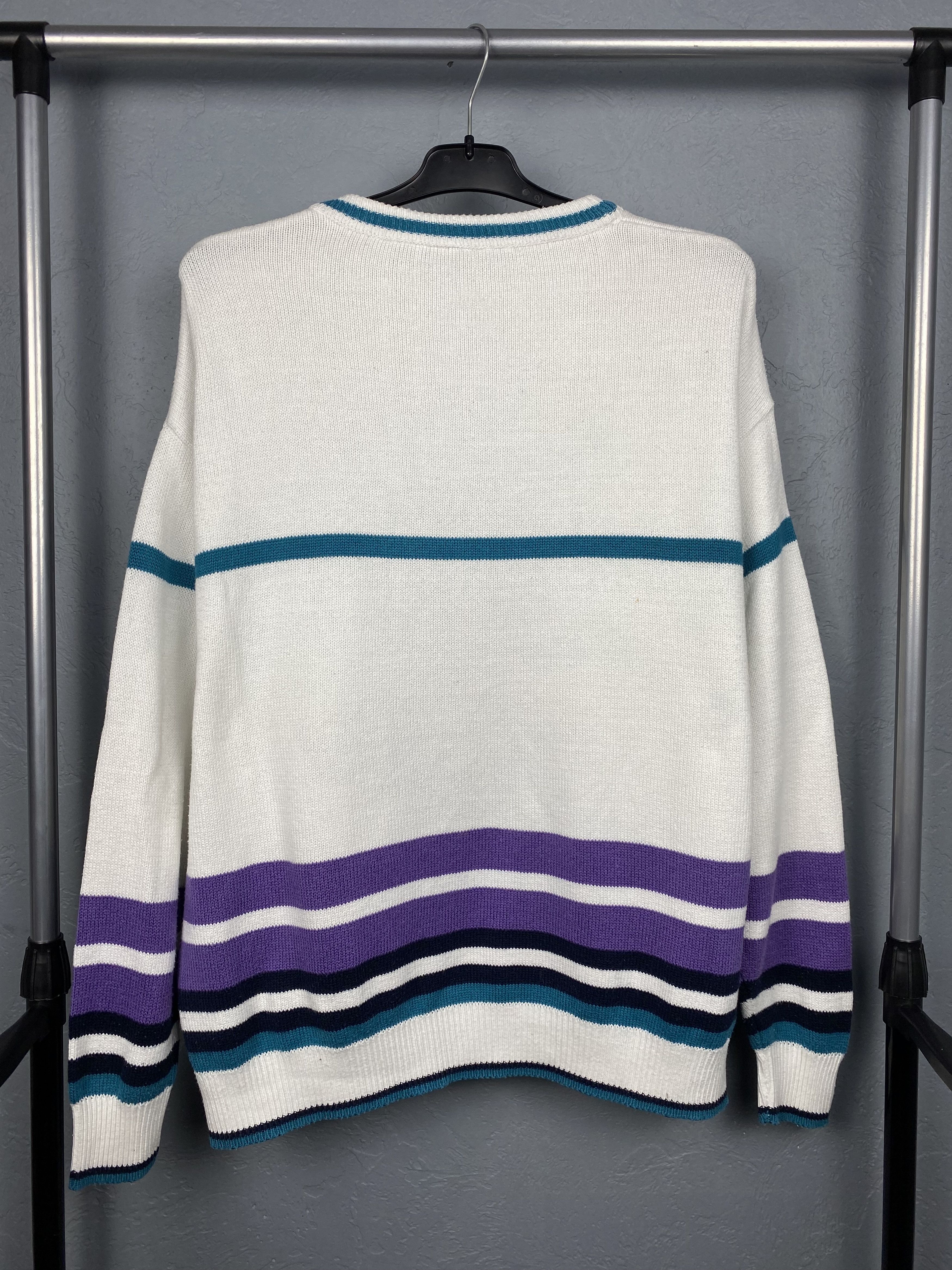 Vintage Miami Beach Surf Vintage Full Printed Sweater Size US XL / EU 56 / 4 - 6 Thumbnail
