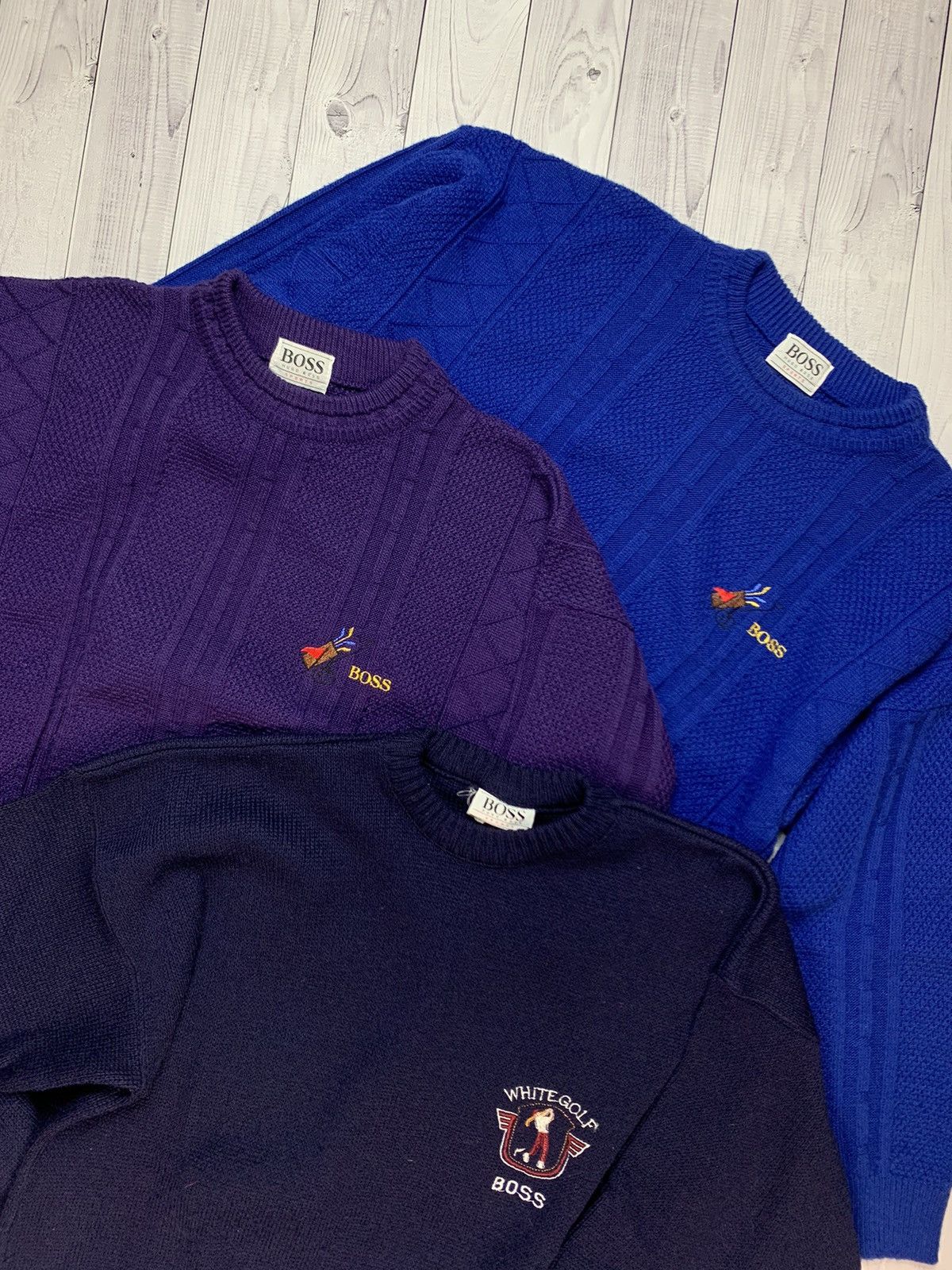 Hugo Boss × Vintage Vintage Hugo Boss Sport sweater Size L/XL sweatshirt Size US XL / EU 56 / 4 - 5 Thumbnail