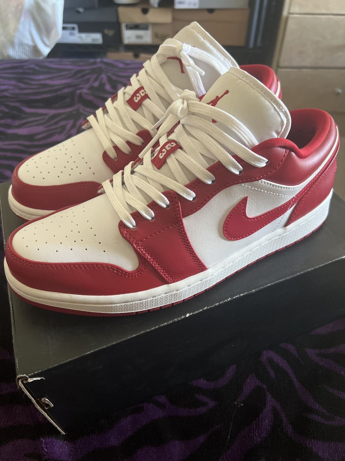 jordan 1 gym red 9.5