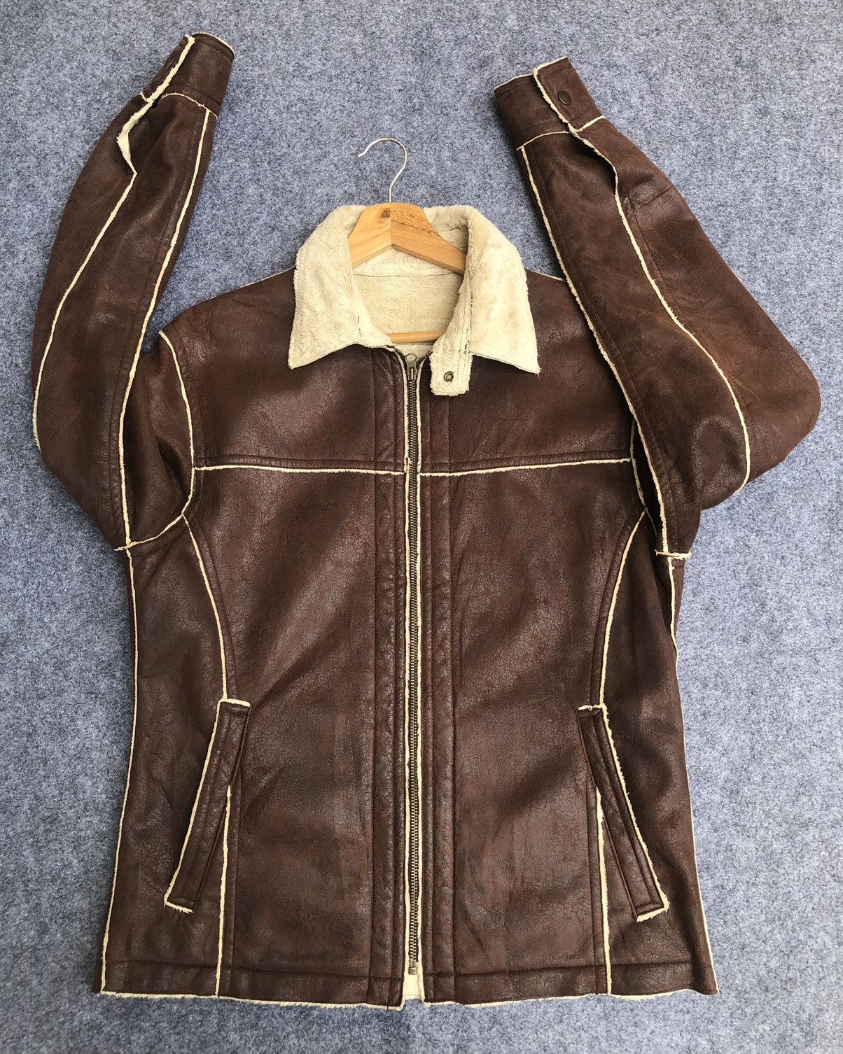 Issey Miyake Last Drop🔥Rare‼️Tete Homme Leather Jacket Size US M / EU 48-50 / 2 - 3 Thumbnail