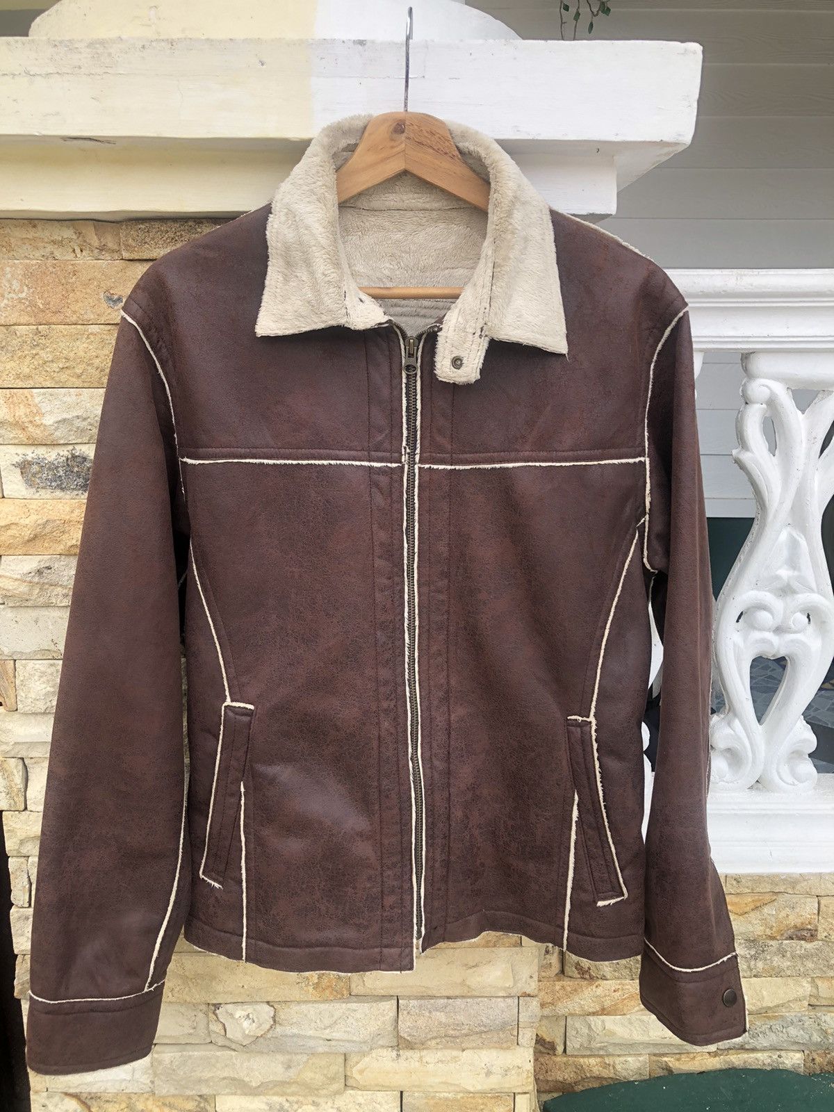 Issey Miyake Last Drop🔥Rare‼️Tete Homme Leather Jacket Size US M / EU 48-50 / 2 - 2 Thumbnail