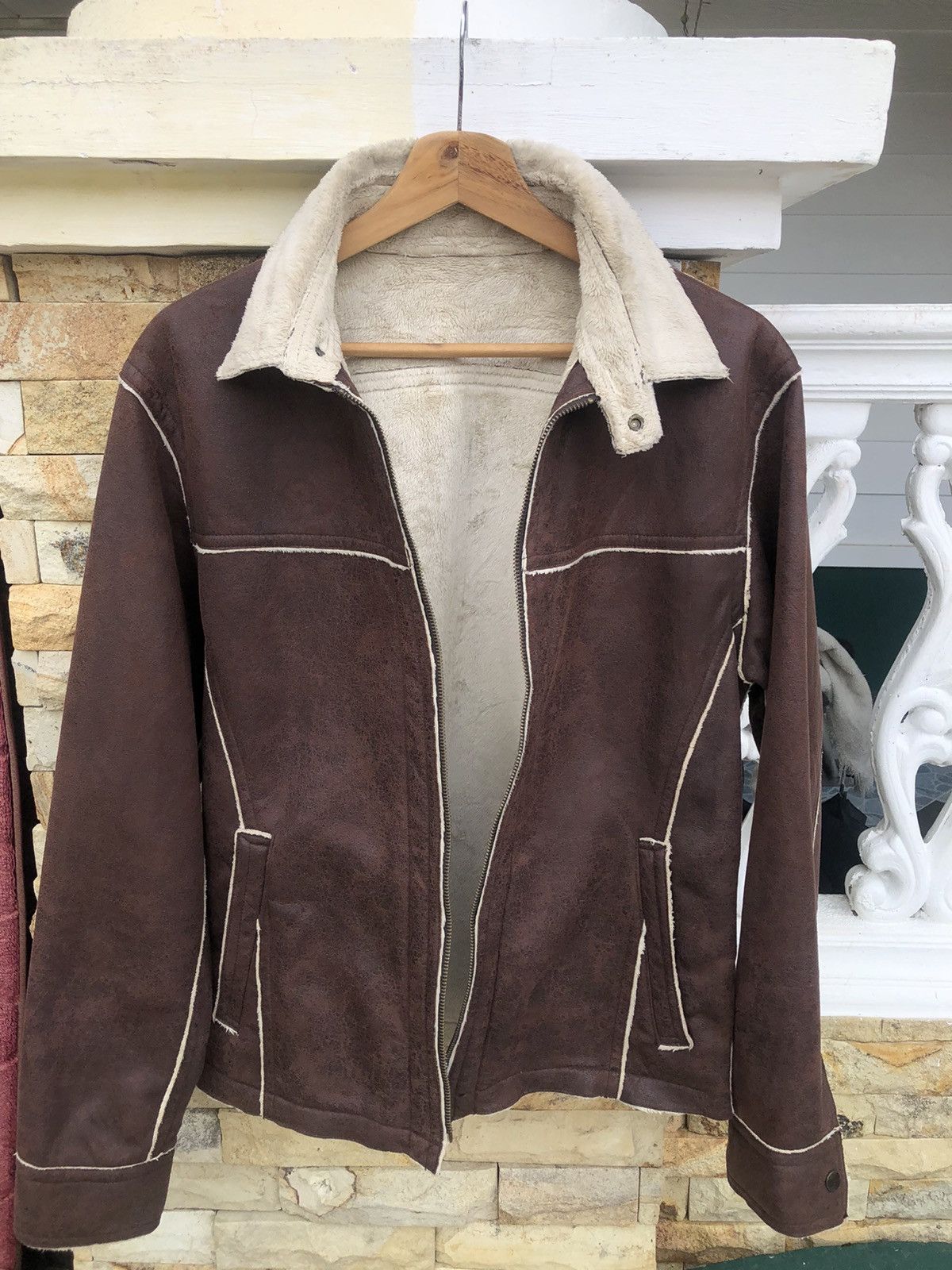 Issey Miyake Last Drop🔥Rare‼️Tete Homme Leather Jacket Size US M / EU 48-50 / 2 - 1 Thumbnail