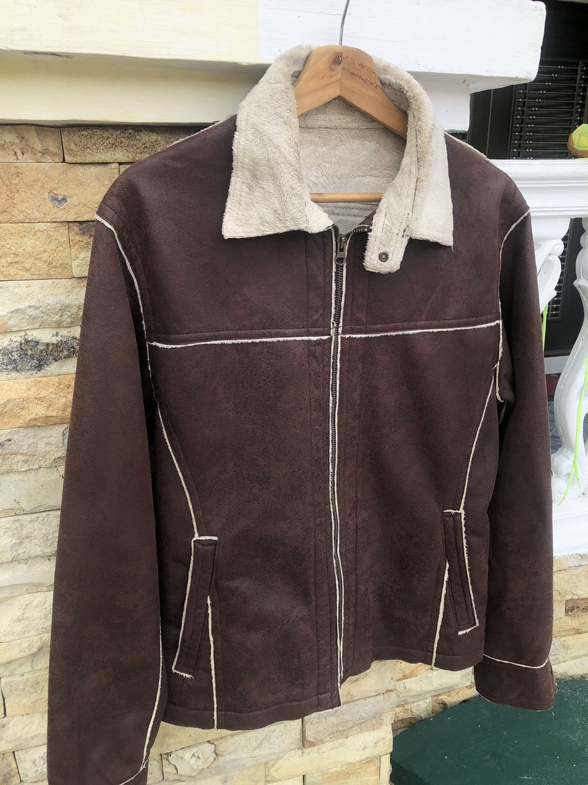 Issey Miyake Last Drop🔥Rare‼️Tete Homme Leather Jacket Size US M / EU 48-50 / 2 - 5 Thumbnail