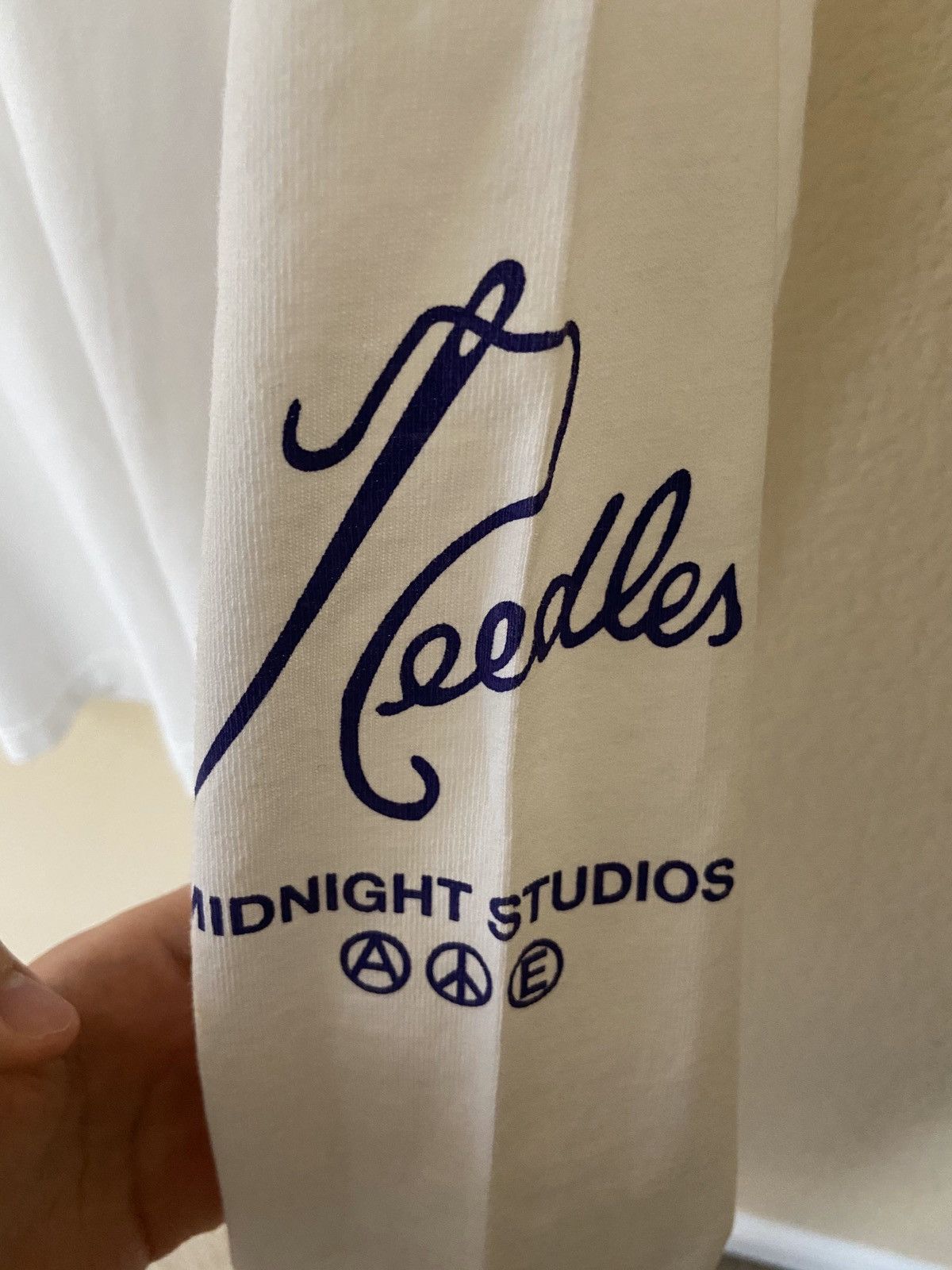 Midnight Studios × Needles Swarovski logo long sleeve Size US XL / EU 56 / 4 - 3 Thumbnail