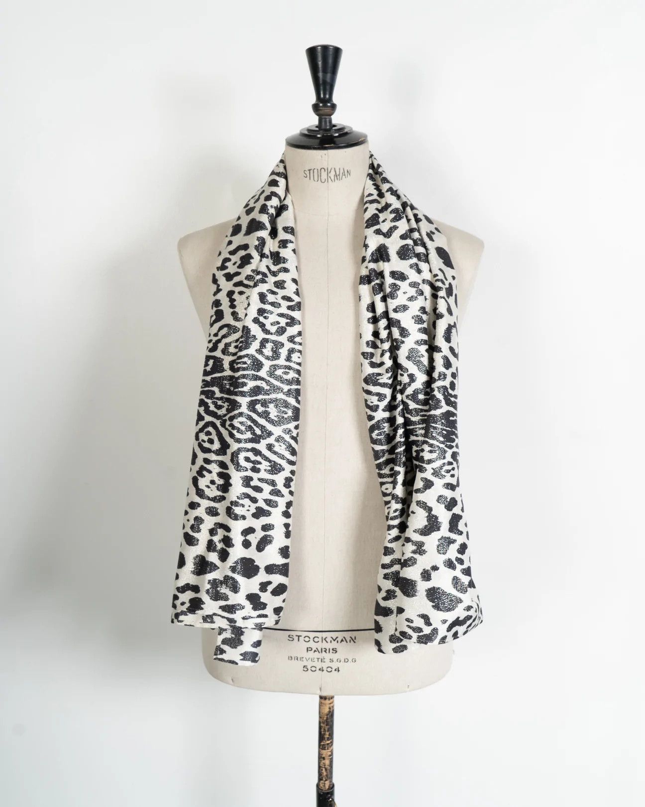 Haider Ackermann SS17 Black Leo Metallic Scarf Size ONE SIZE - 3 Thumbnail