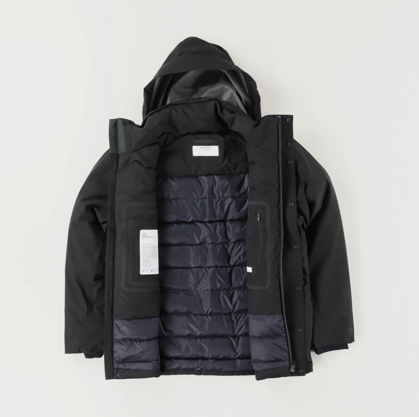 Norse Projects AW19 Ystad Down Gore-tex Jacket In Black Size US M / EU 48-50 / 2 - 4 Thumbnail