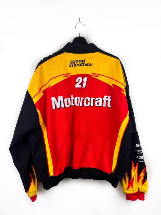Vintage Vintage NASCAR Wood Brothers Motorcraft Racing Jacket | Grailed