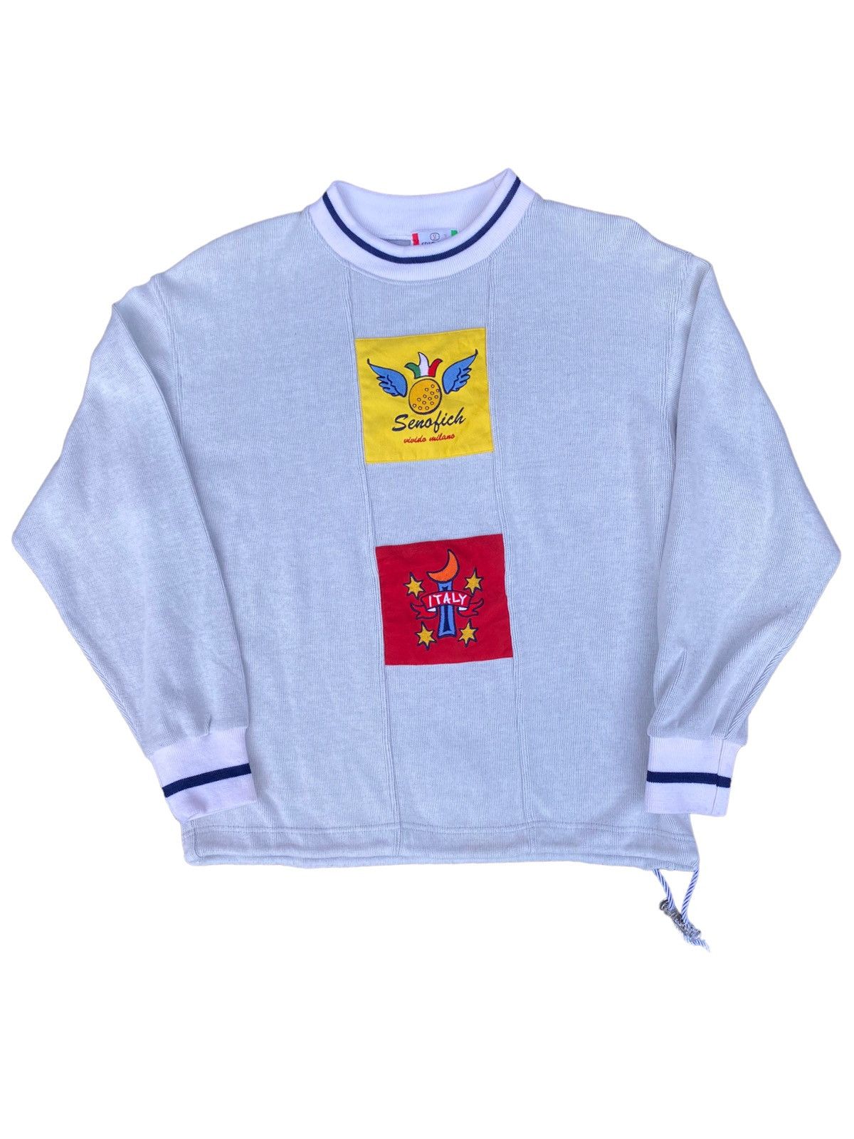 Designer × Japanese Brand × Vintage Seno Fich Vintage Sweatshirt. #A5 Size US M / EU 48-50 / 2 - 1 Thumbnail