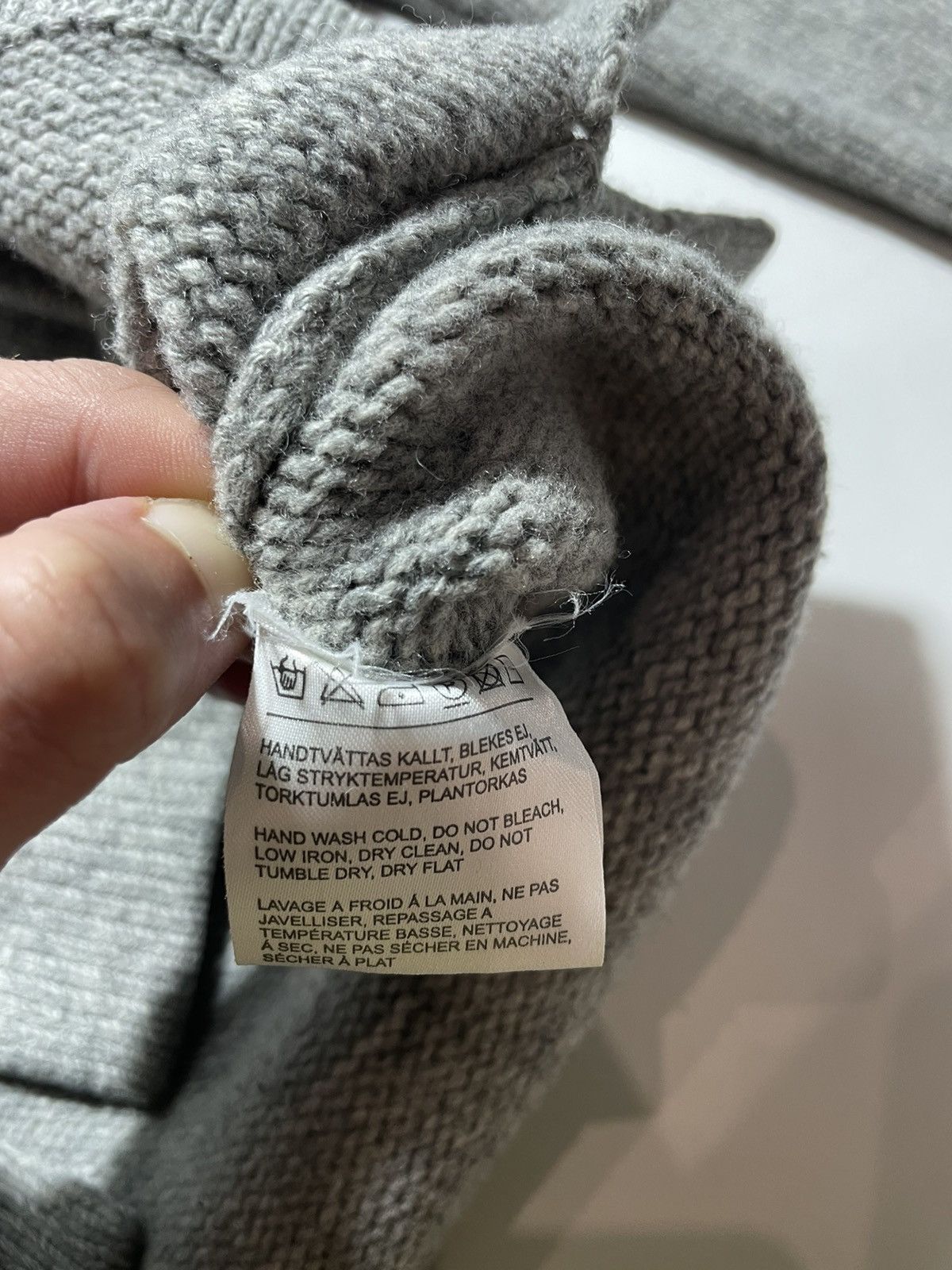 Acne Studios Acne Studios Normandie Wool Sweater Size US M / EU 48-50 / 2 - 9 Thumbnail
