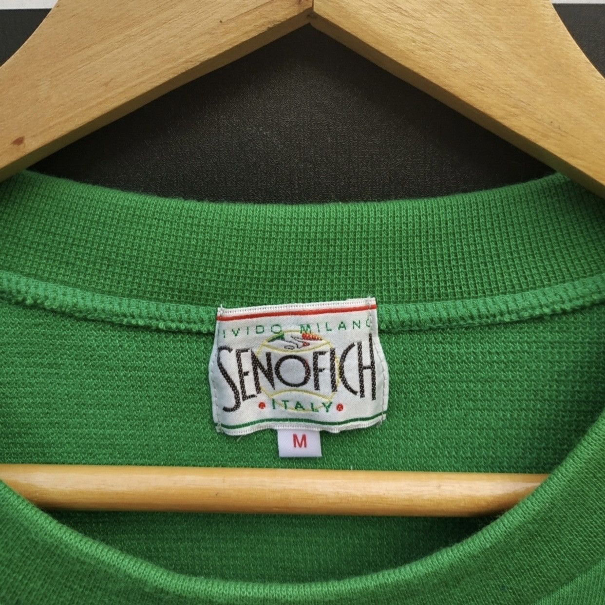 Designer × Japanese Brand × Vintage Vintage SENO FICH vivido milano sweatshirt. #A5 Size US M / EU 48-50 / 2 - 3 Thumbnail