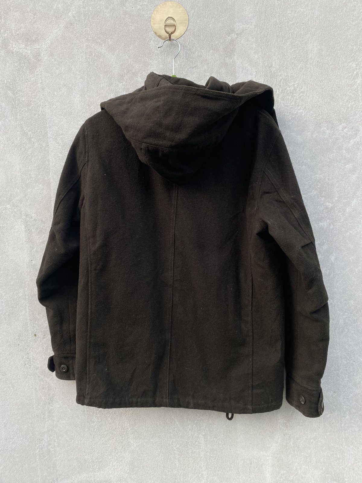 Japanese Brand Wool Zip Up Hoodie By Niko And Size US M / EU 48-50 / 2 - 2 Thumbnail