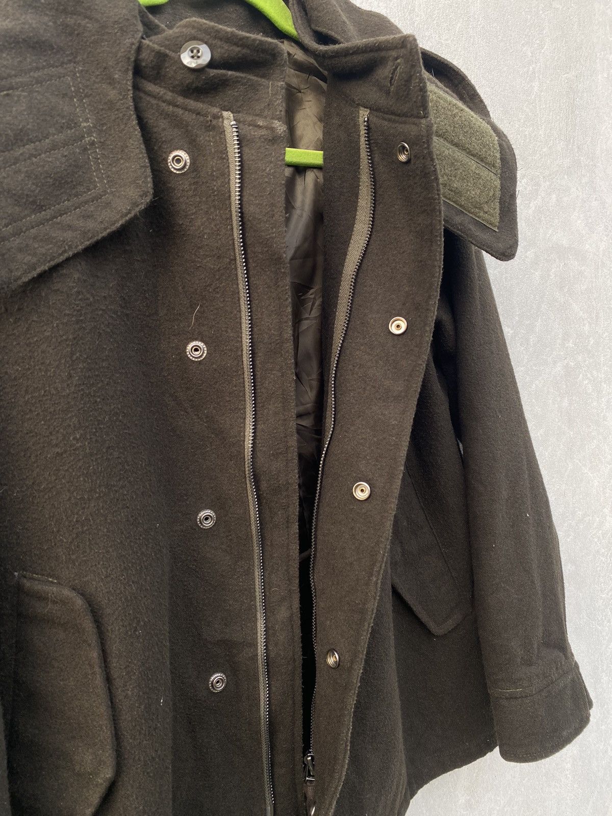 Japanese Brand Wool Zip Up Hoodie By Niko And Size US M / EU 48-50 / 2 - 7 Thumbnail