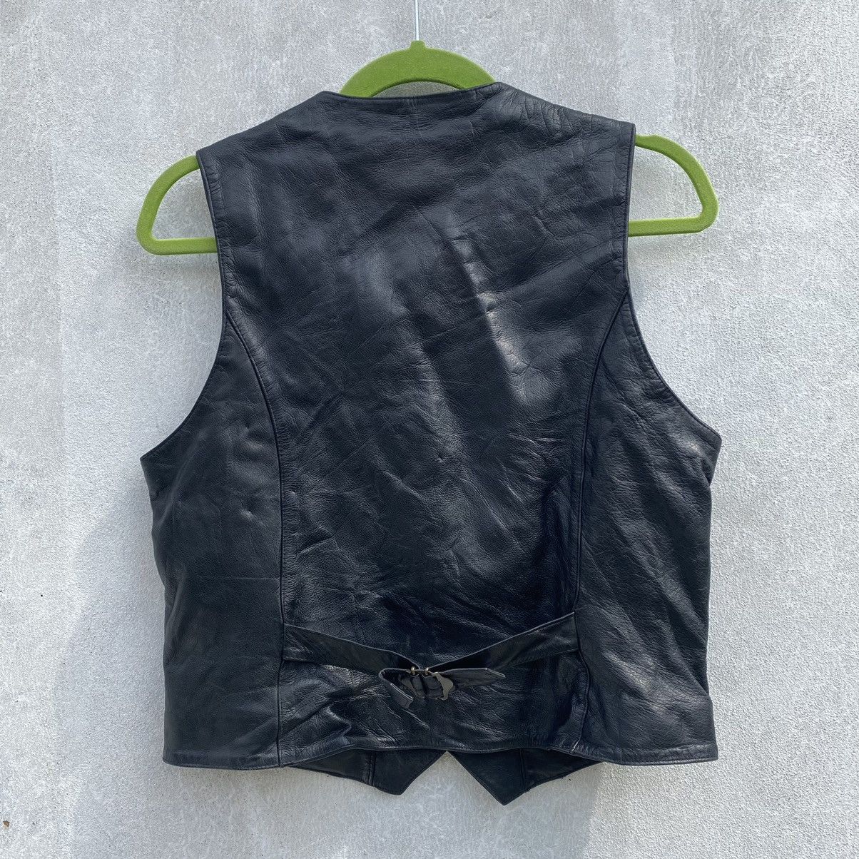 Leather Genuine Leather Vest By Vellwood Brand Size US S / EU 44-46 / 1 - 2 Thumbnail