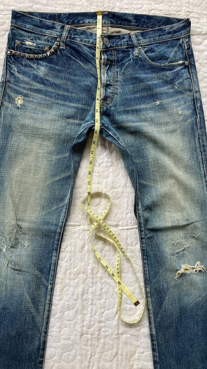 Hysteric Glamour Hysteric Iconic Distressed Denim Size US 35 - 3 Thumbnail