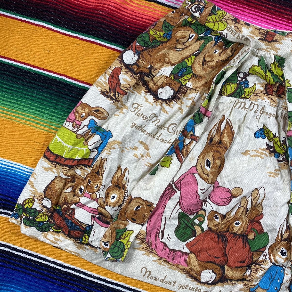 Vintage Vintage Rabbit Fullprint S kirt Size 24" / US 00 / IT 34 - 4 Thumbnail